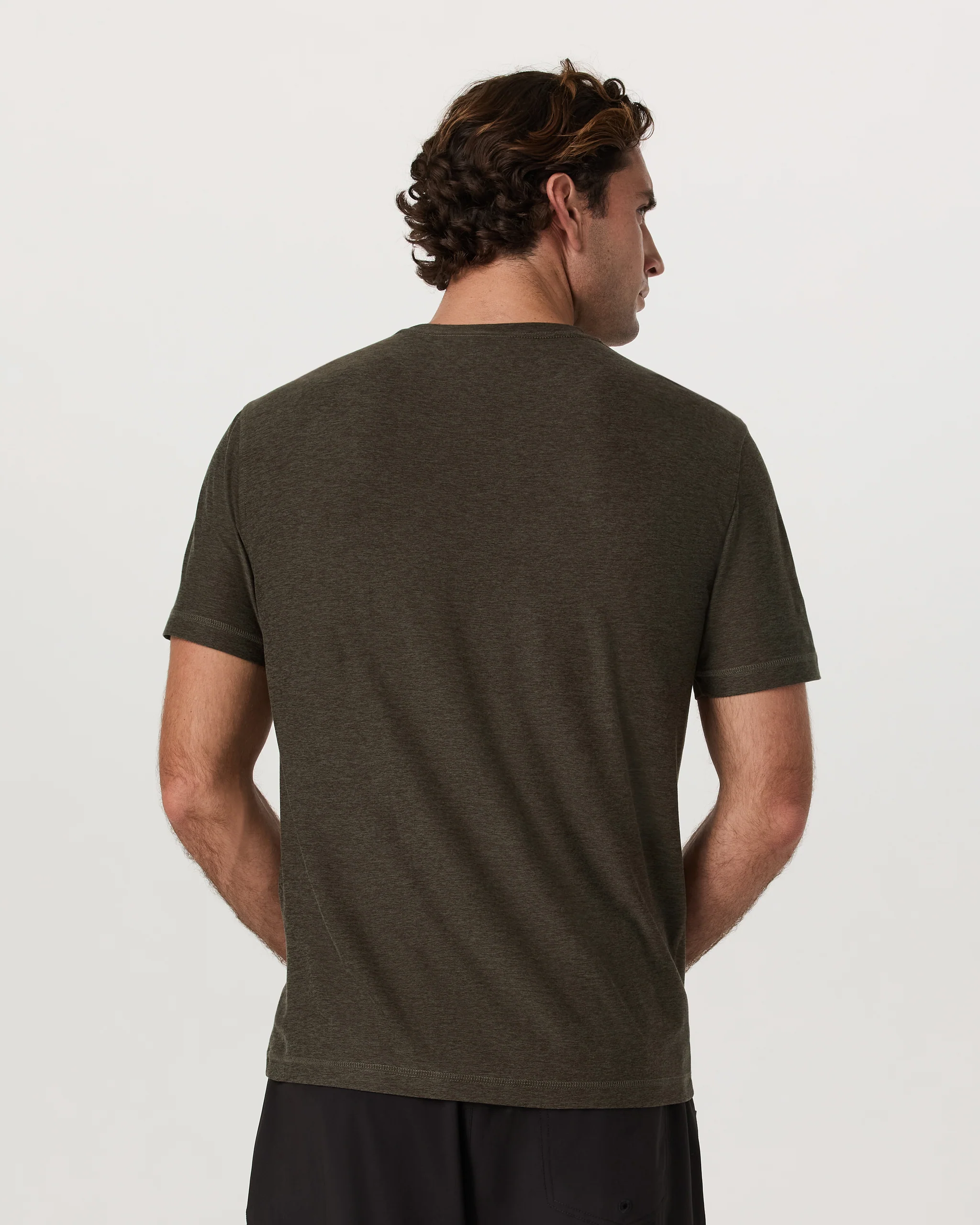 Strato Tech Tee | Dark Oregano Heather