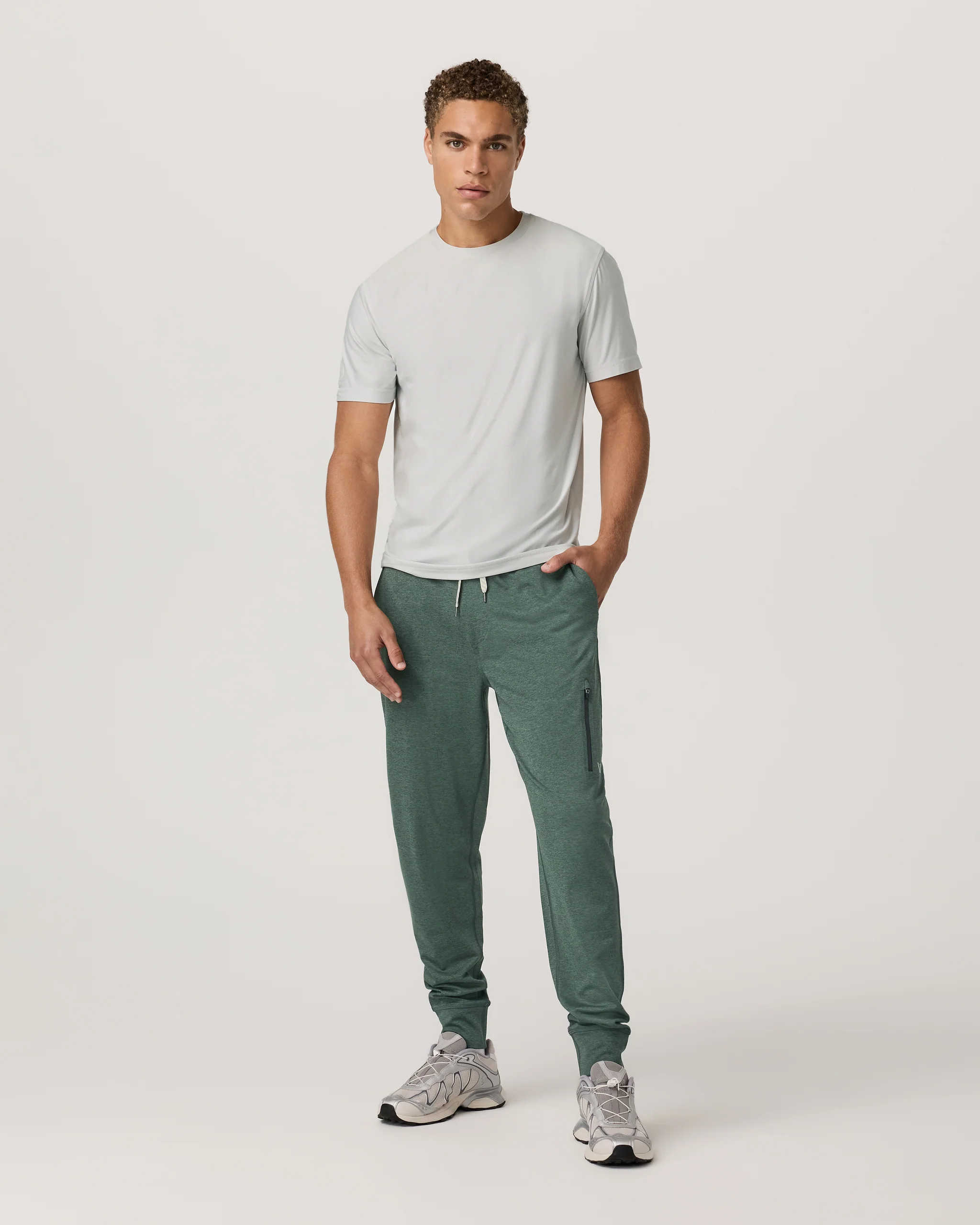 Sunday Performance Jogger | Agate Green Heather