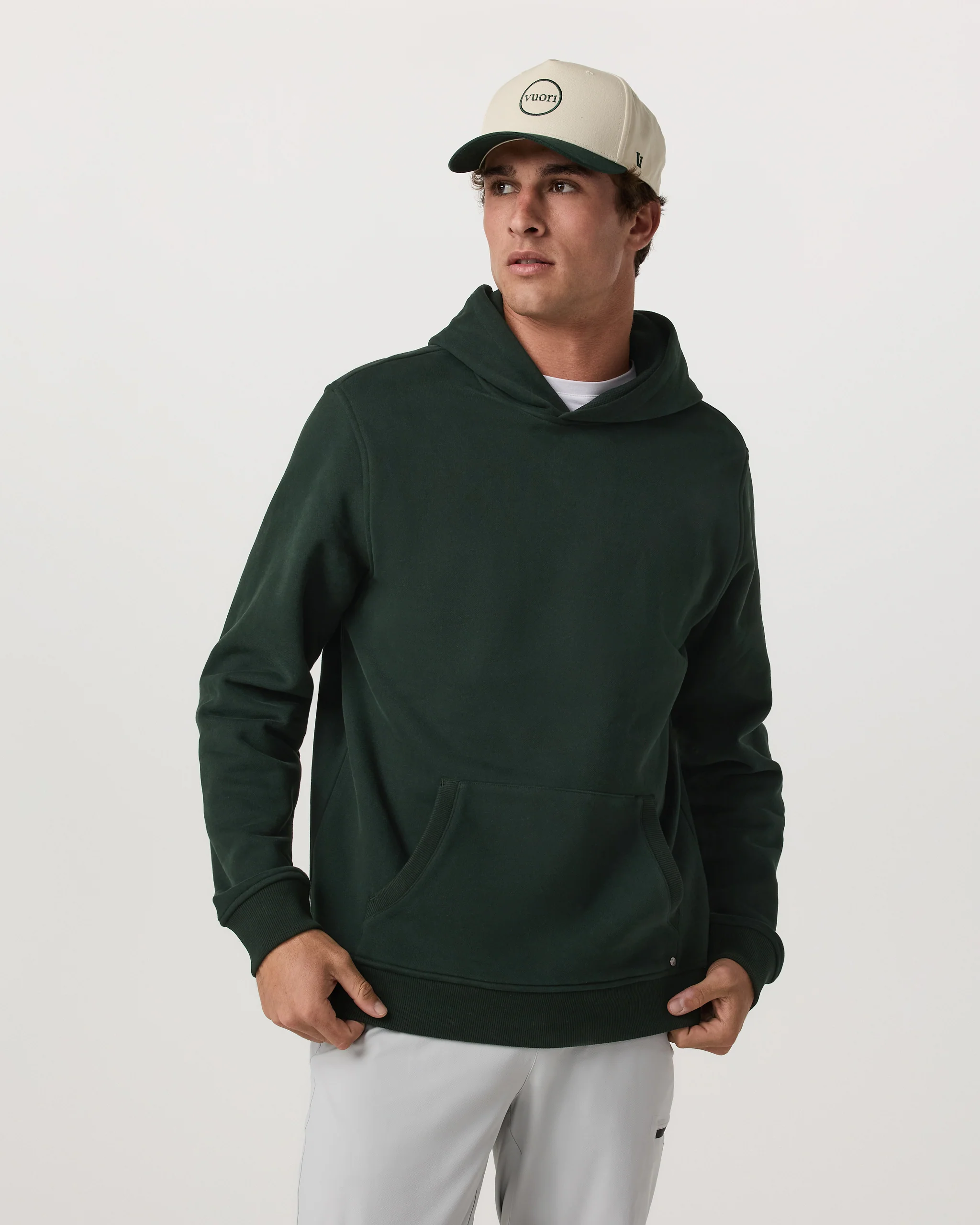 Seaside Pullover Hoodie | Evergreen