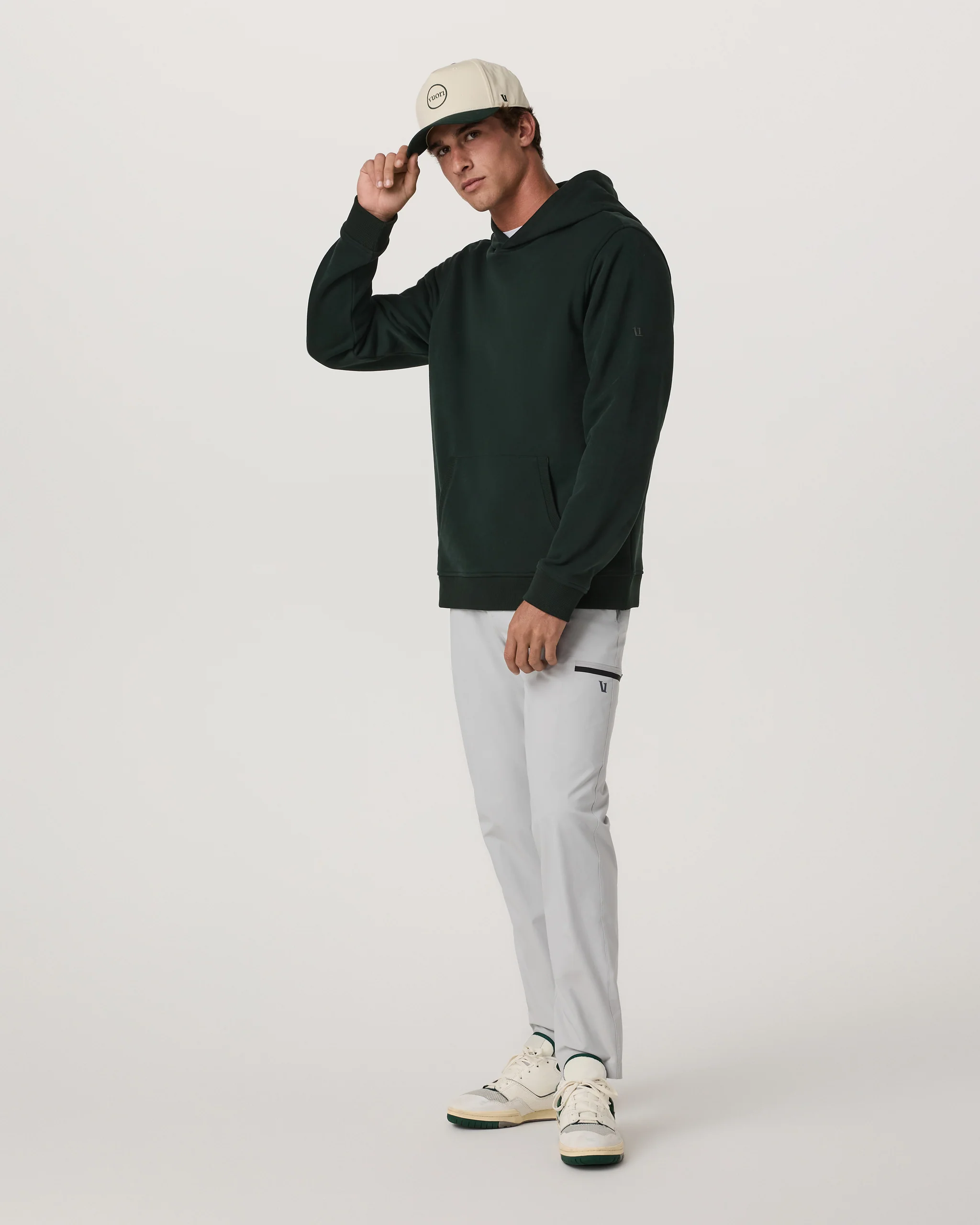 Seaside Pullover Hoodie | Evergreen