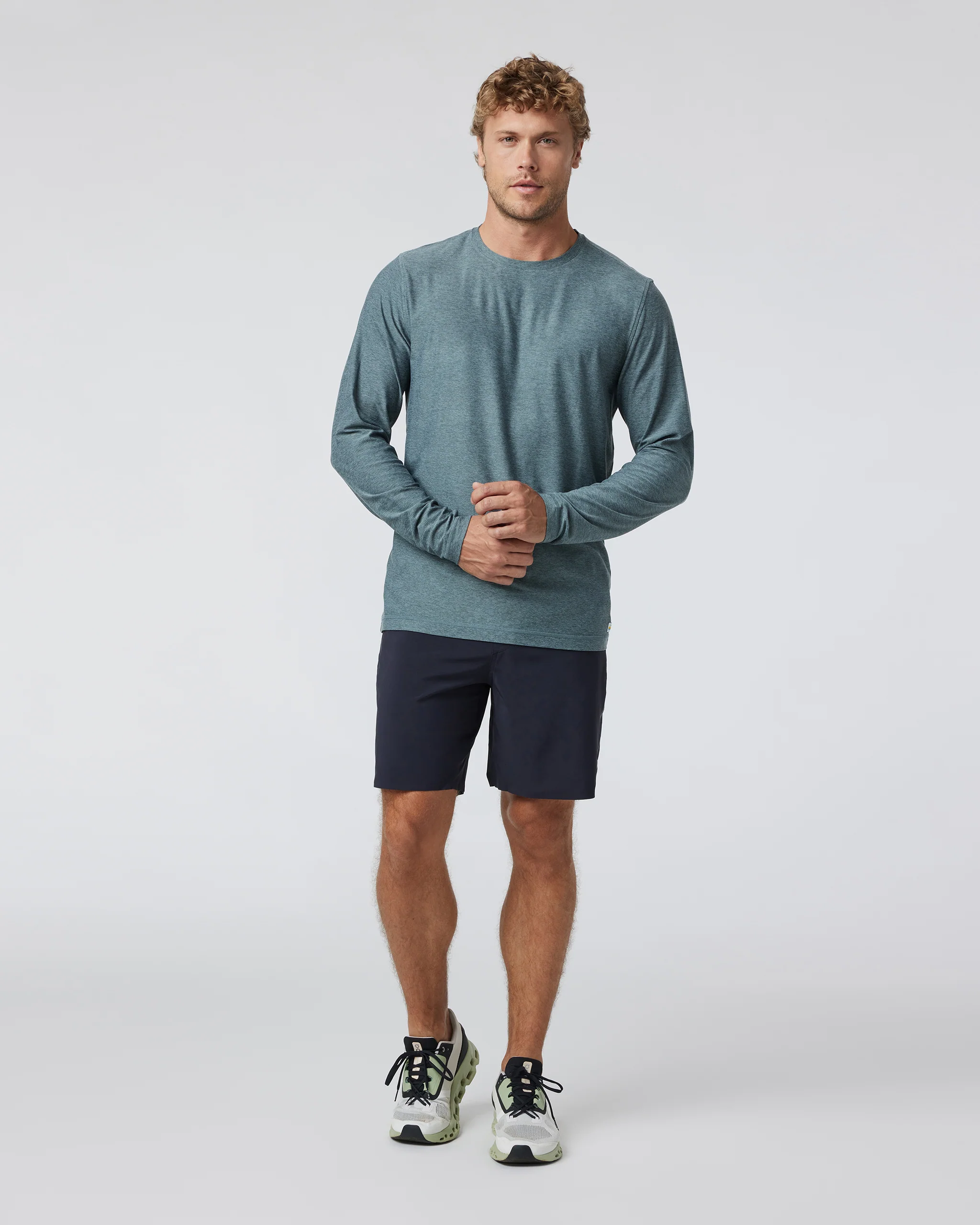 Long Sleeve Strato Tech Tee | Kashmir Heather