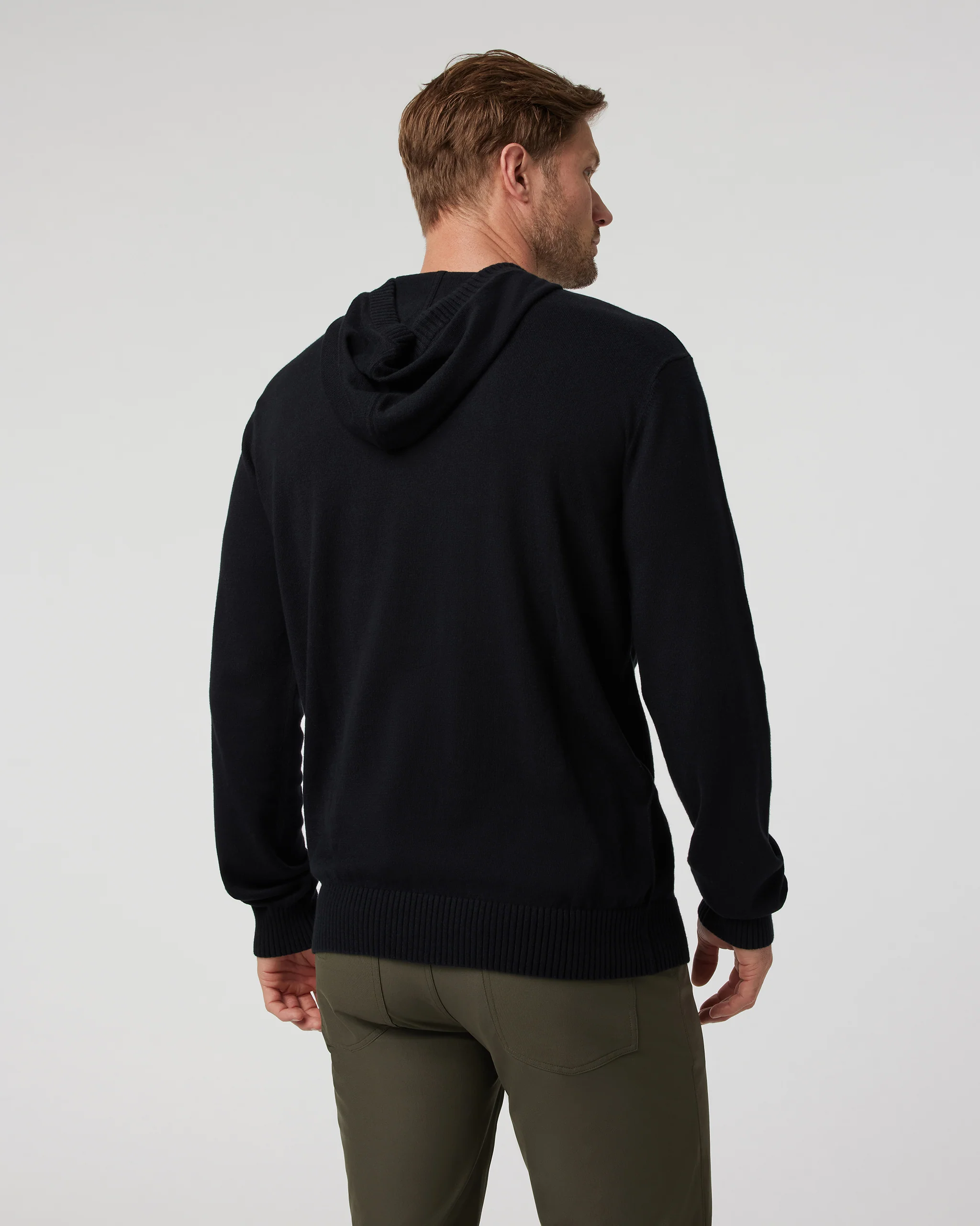 Fluent Sweater Hoodie | Black