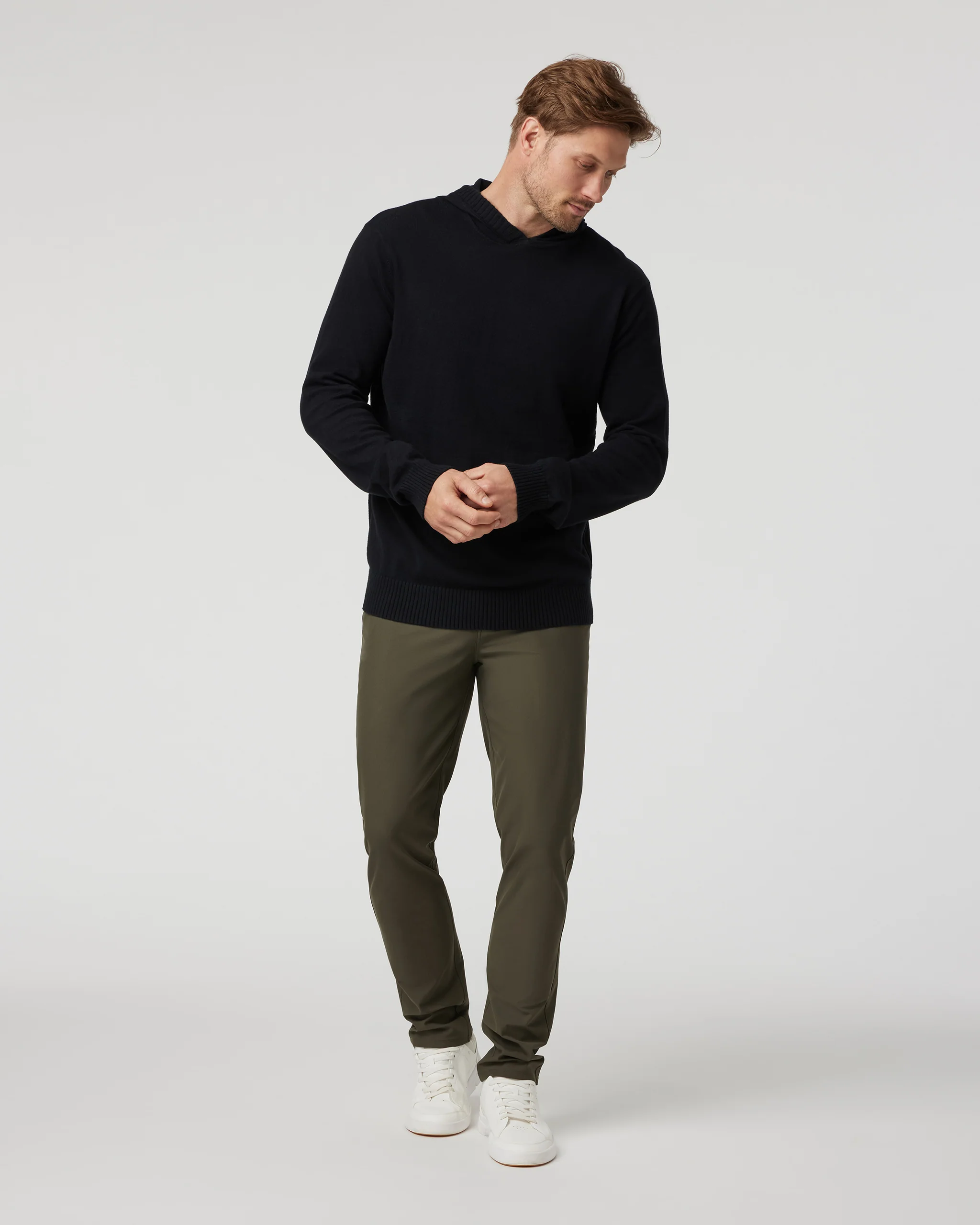 Fluent Sweater Hoodie | Black
