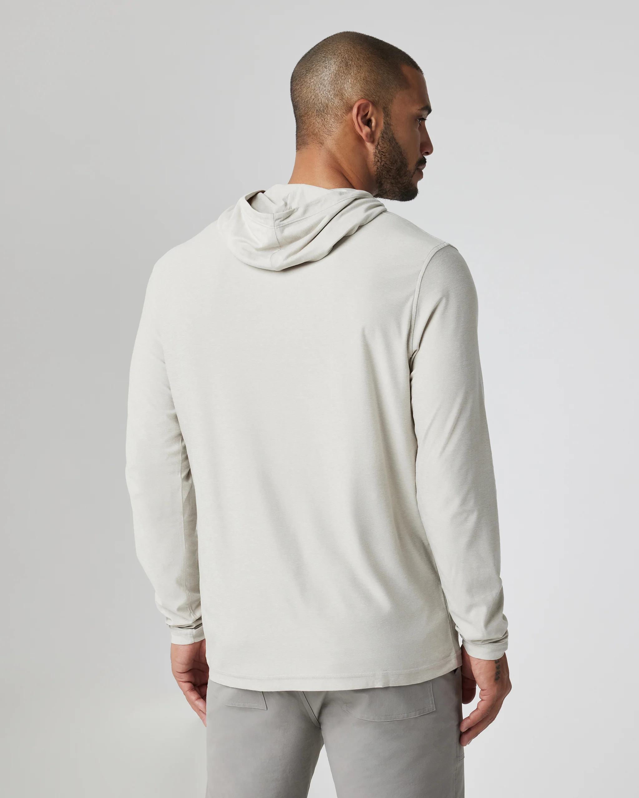 Strato Tech Hoodie | Salt Heather