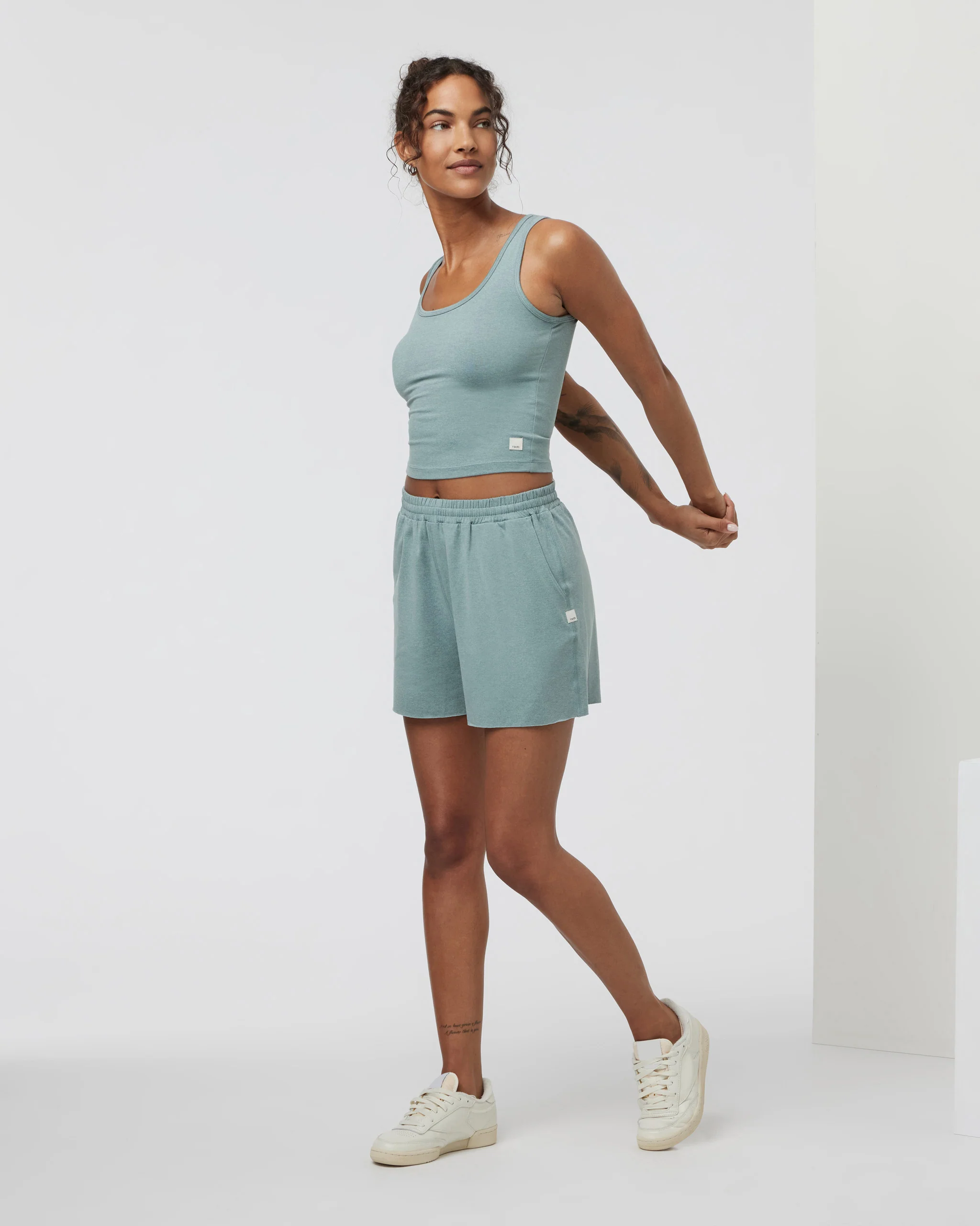 Halo Essential Tank | Vintage Pistachio Heather