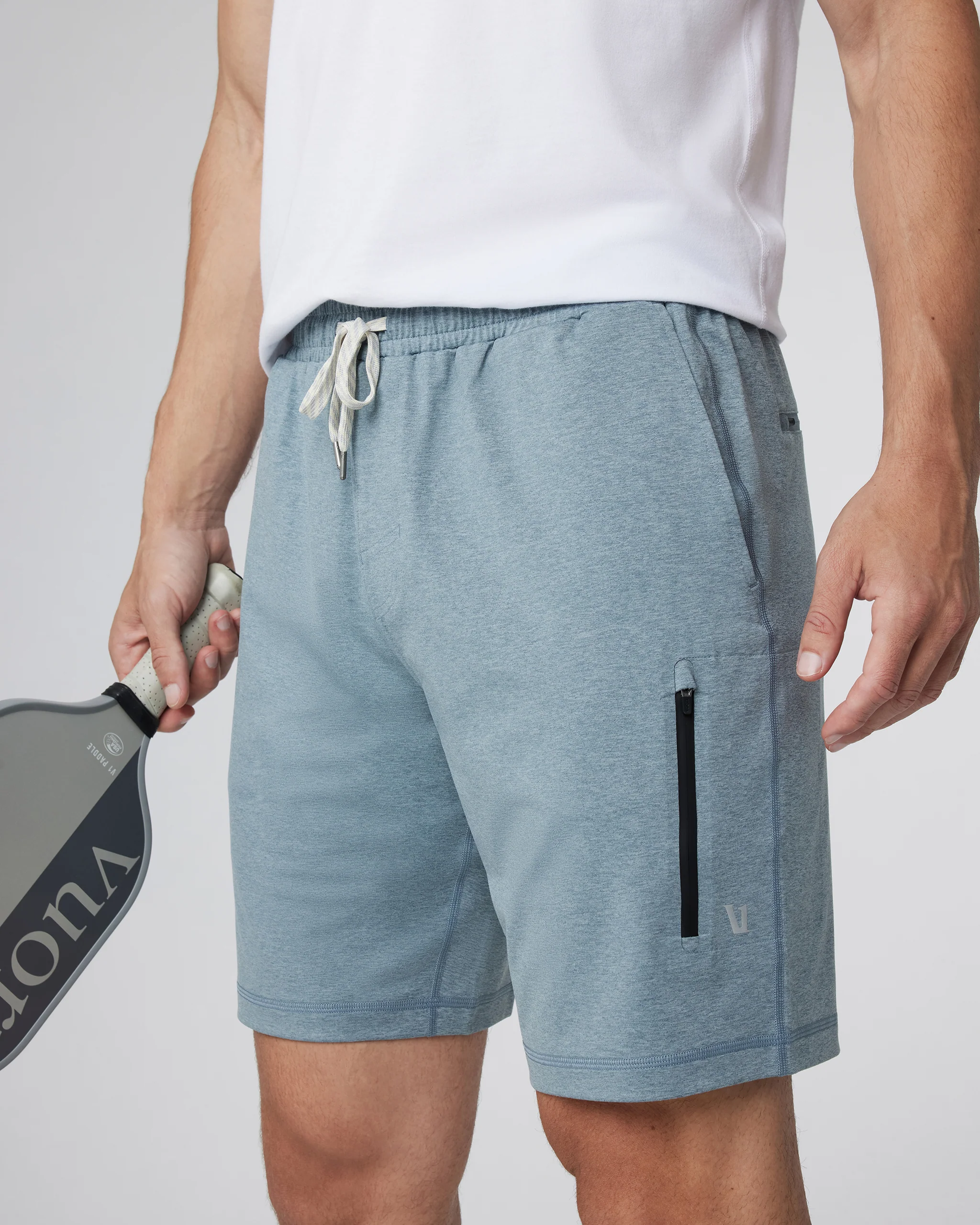 Sunday Performance Short 8" | Dusty Blue Heather