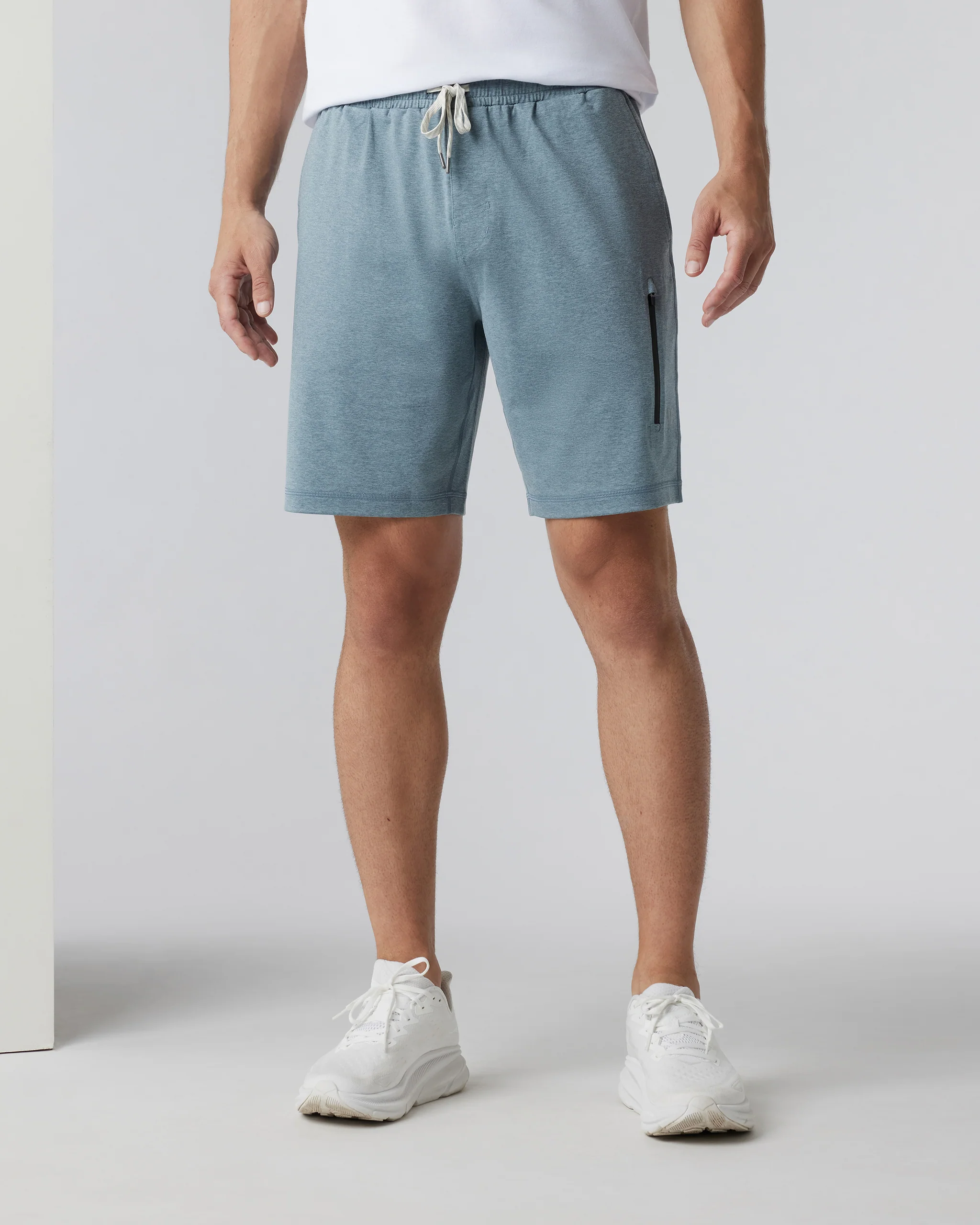 Sunday Performance Short 8" | Dusty Blue Heather