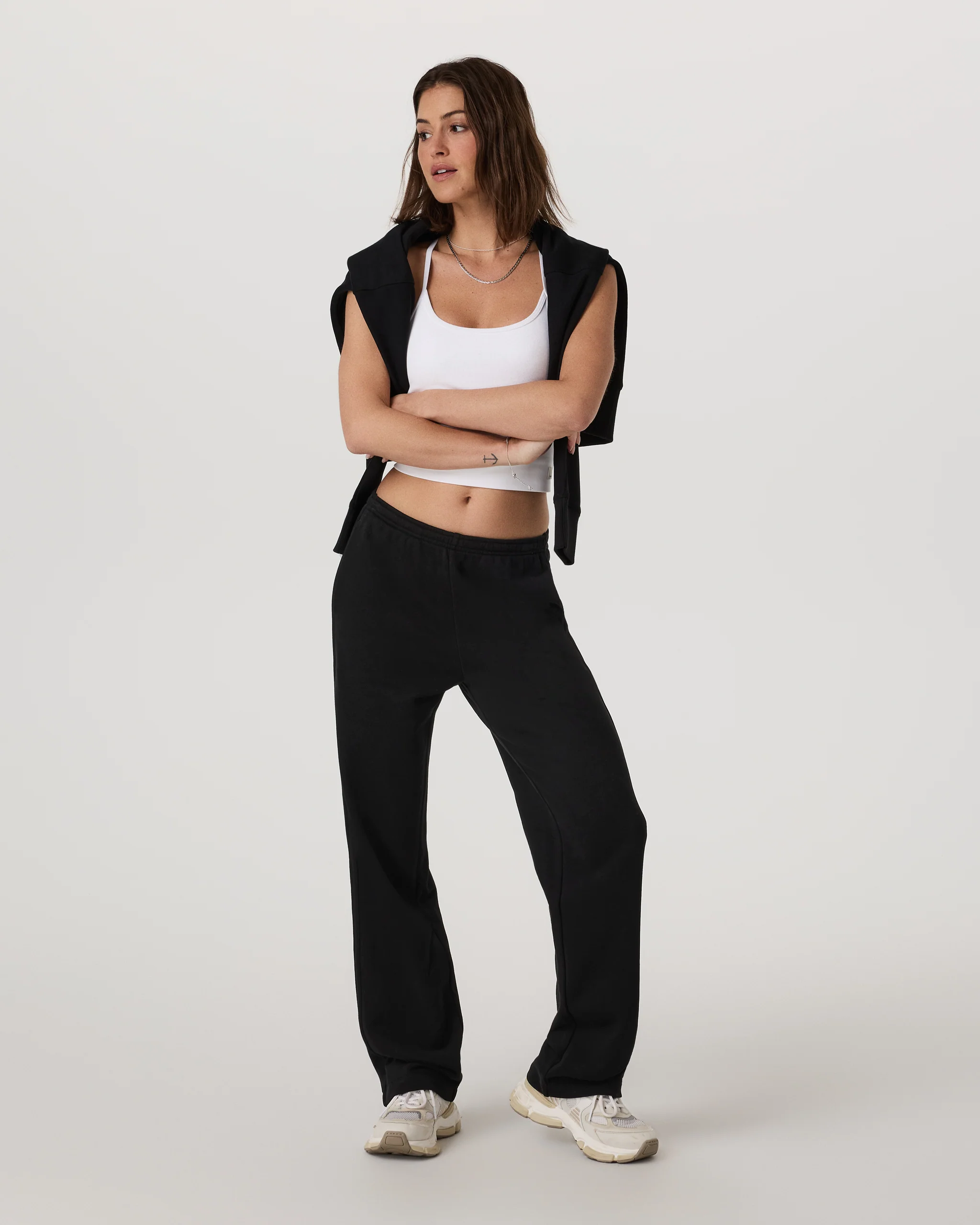 Sedona Straight Leg Sweatpant - Short | Black
