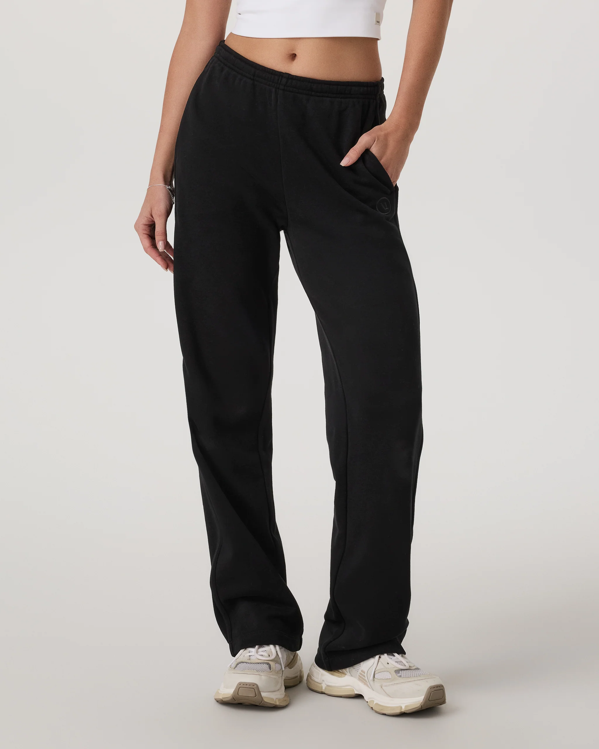 Sedona Straight Leg Sweatpant - Short | Black