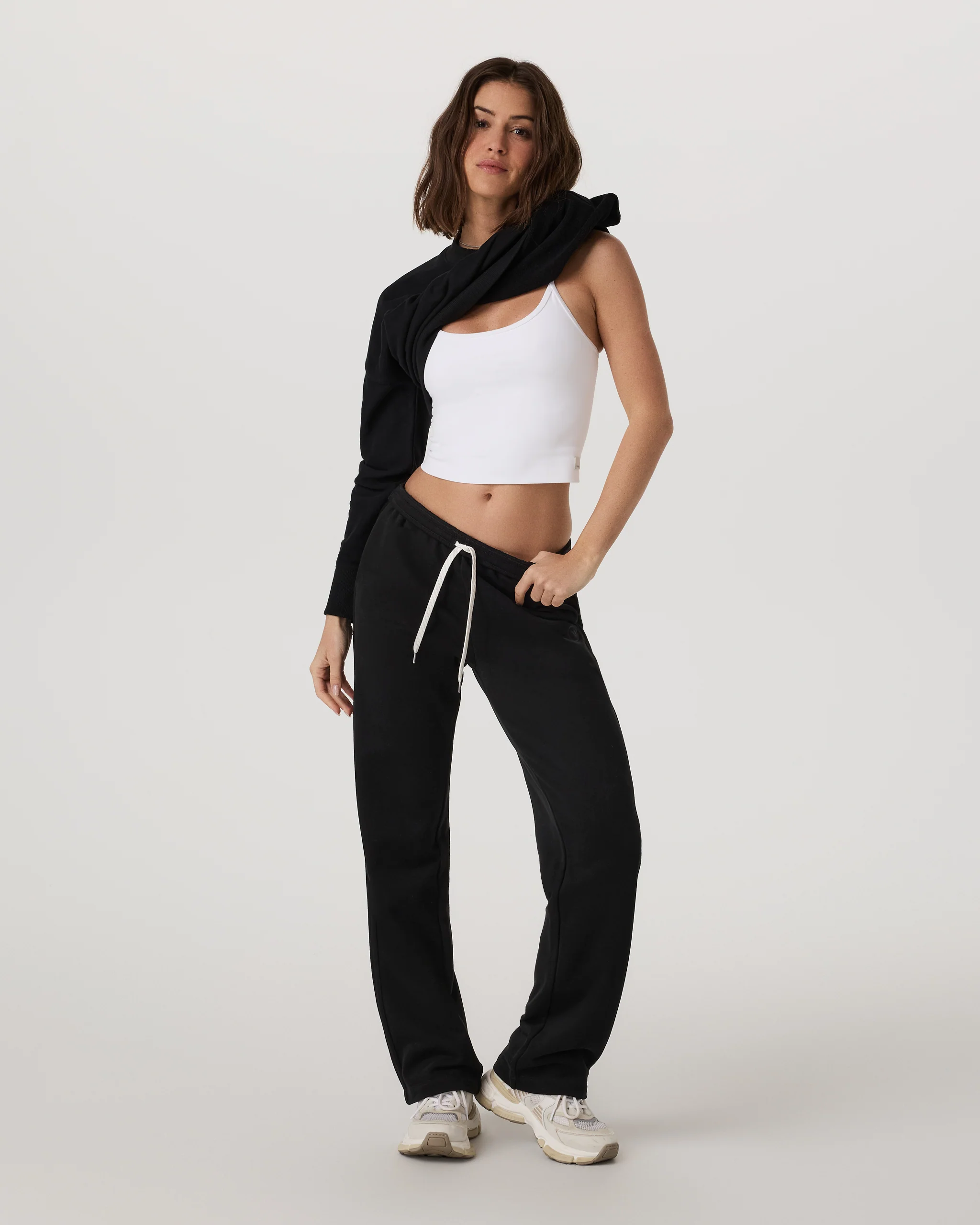 Sedona Straight Leg Sweatpant - Short | Black