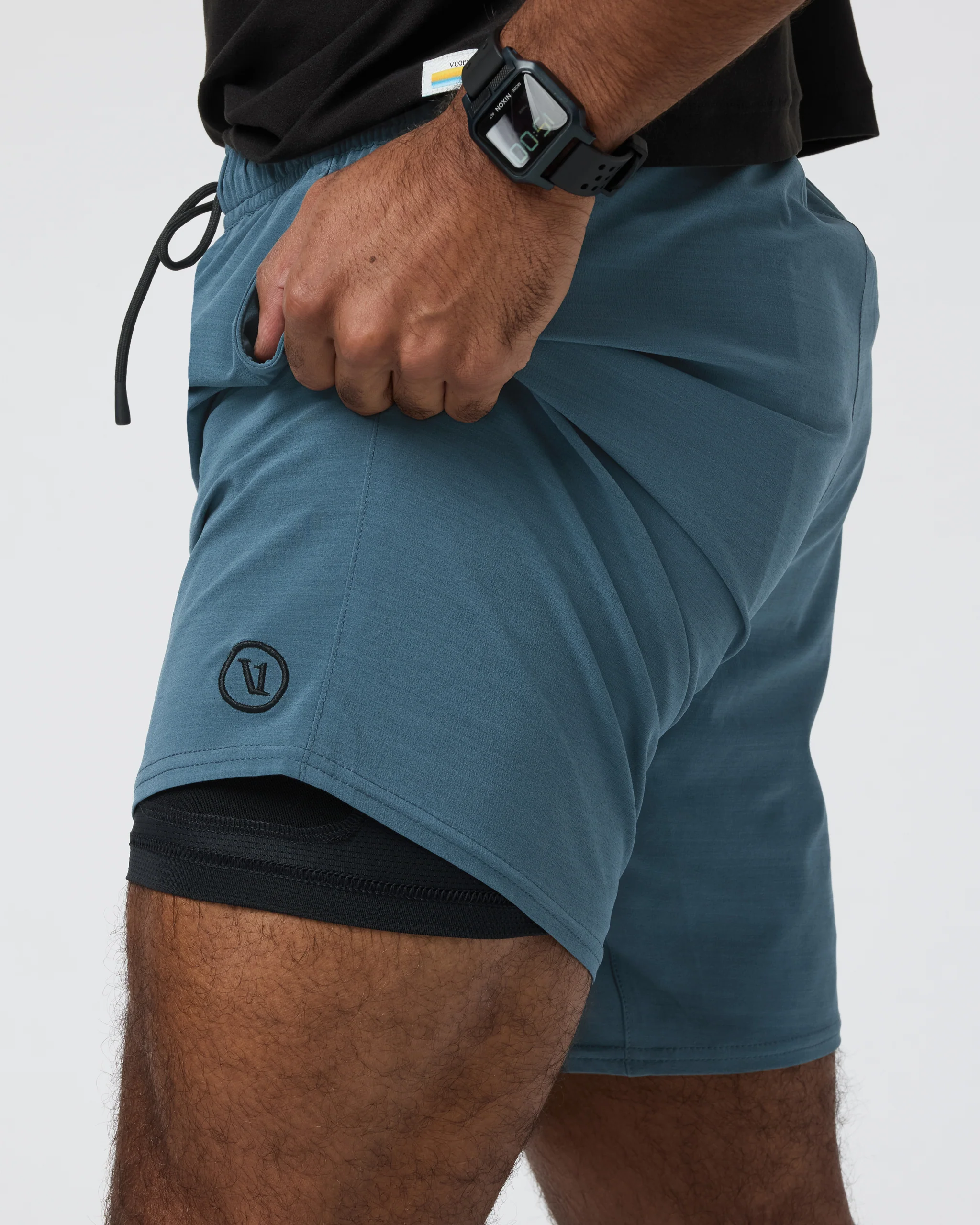 Elevate Kore Short Lined 7" | Light Deep Sea