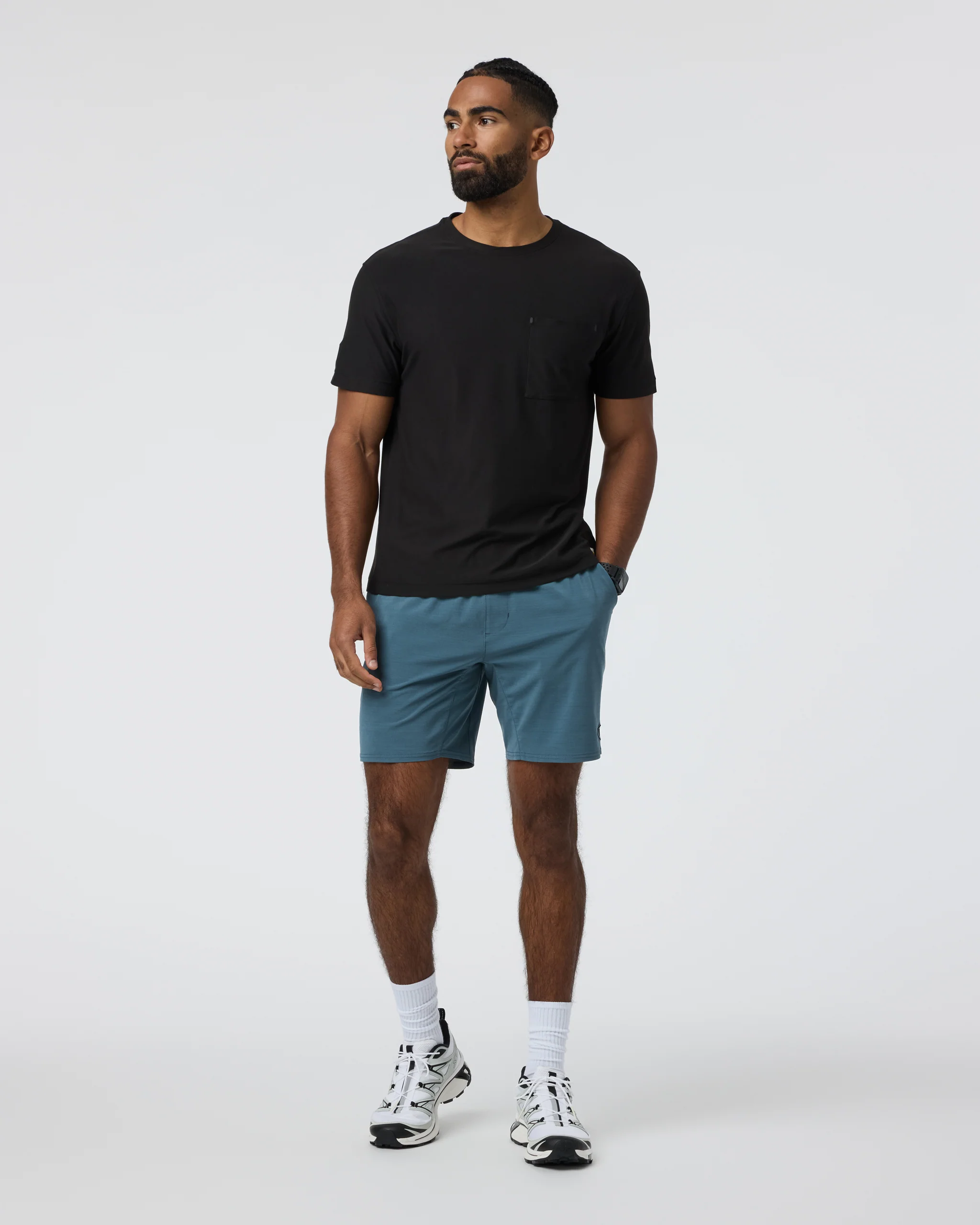 Elevate Kore Short Lined 7" | Light Deep Sea