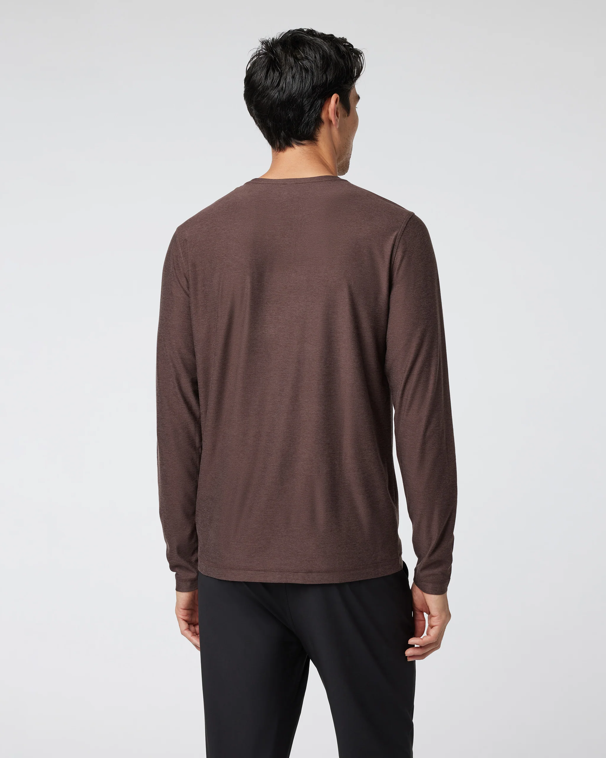 Long Sleeve Strato Tech Tee | Java Heather