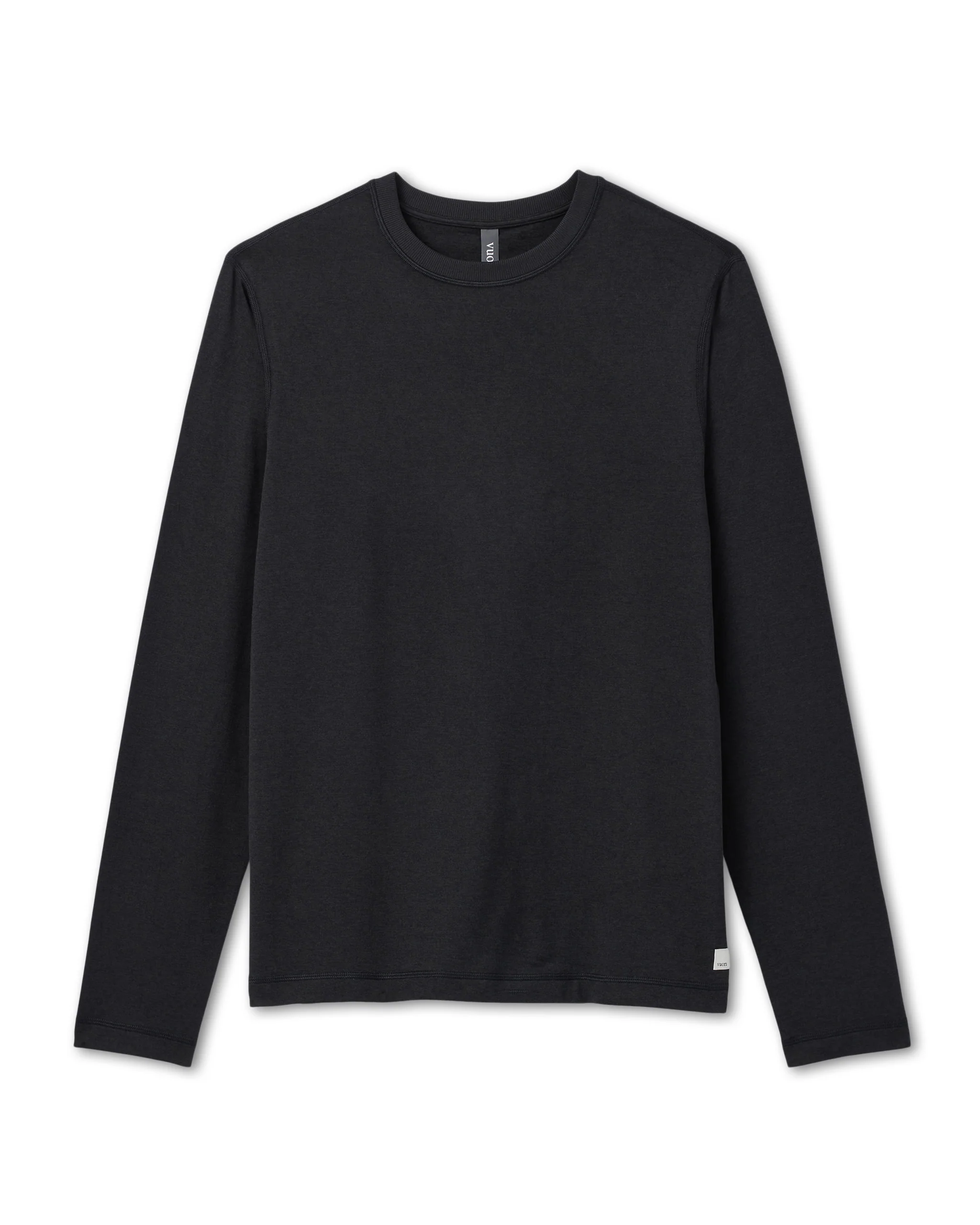 Long Sleeve Ponto Performance Tee | Black Heather
