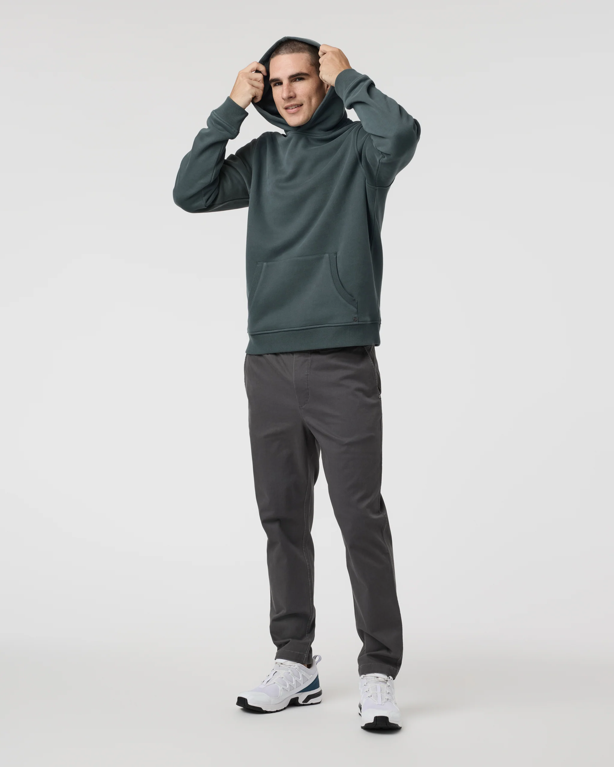 Seaside Pullover Hoodie | Smoked Beryl