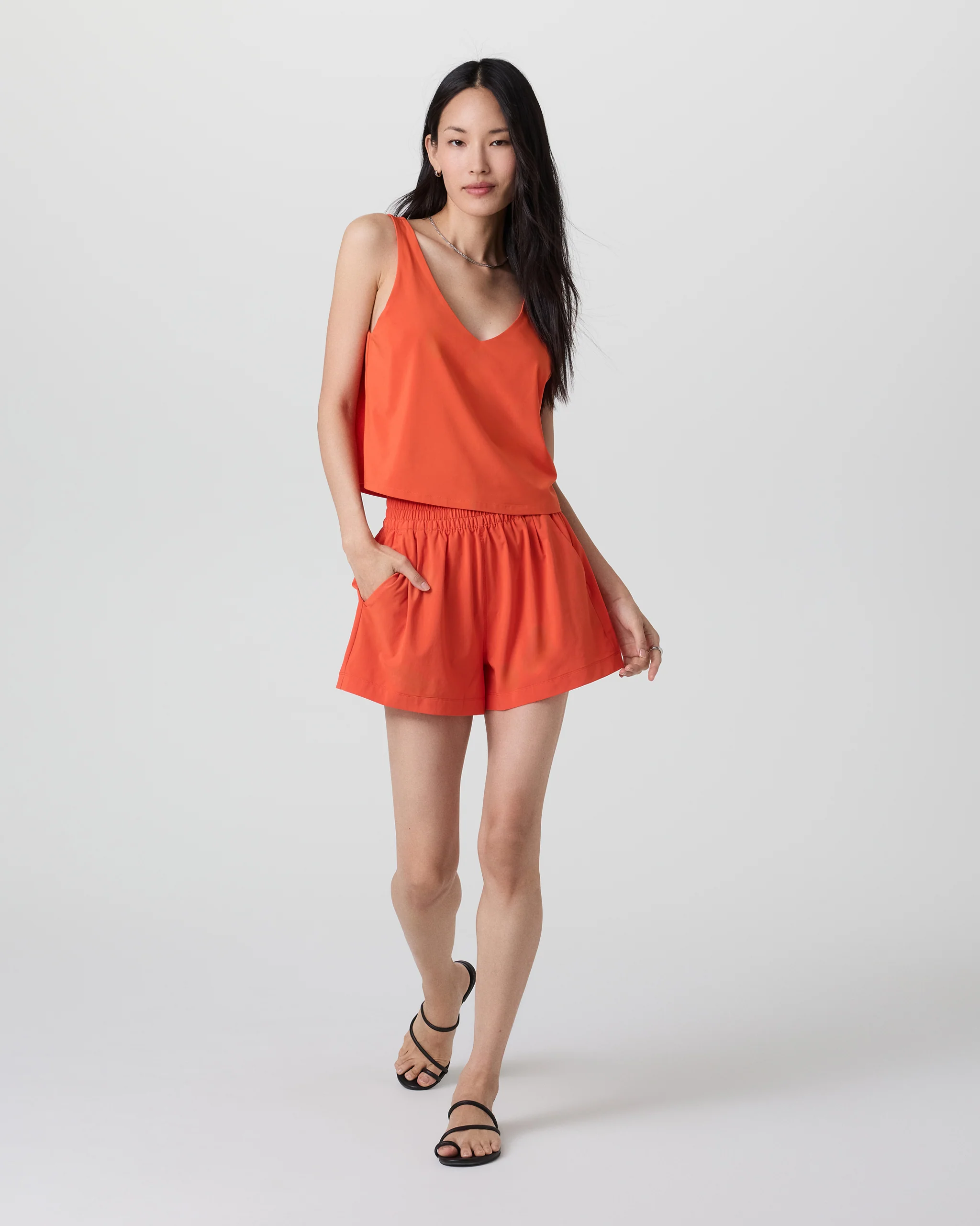 Villa Short | Bright Poppy