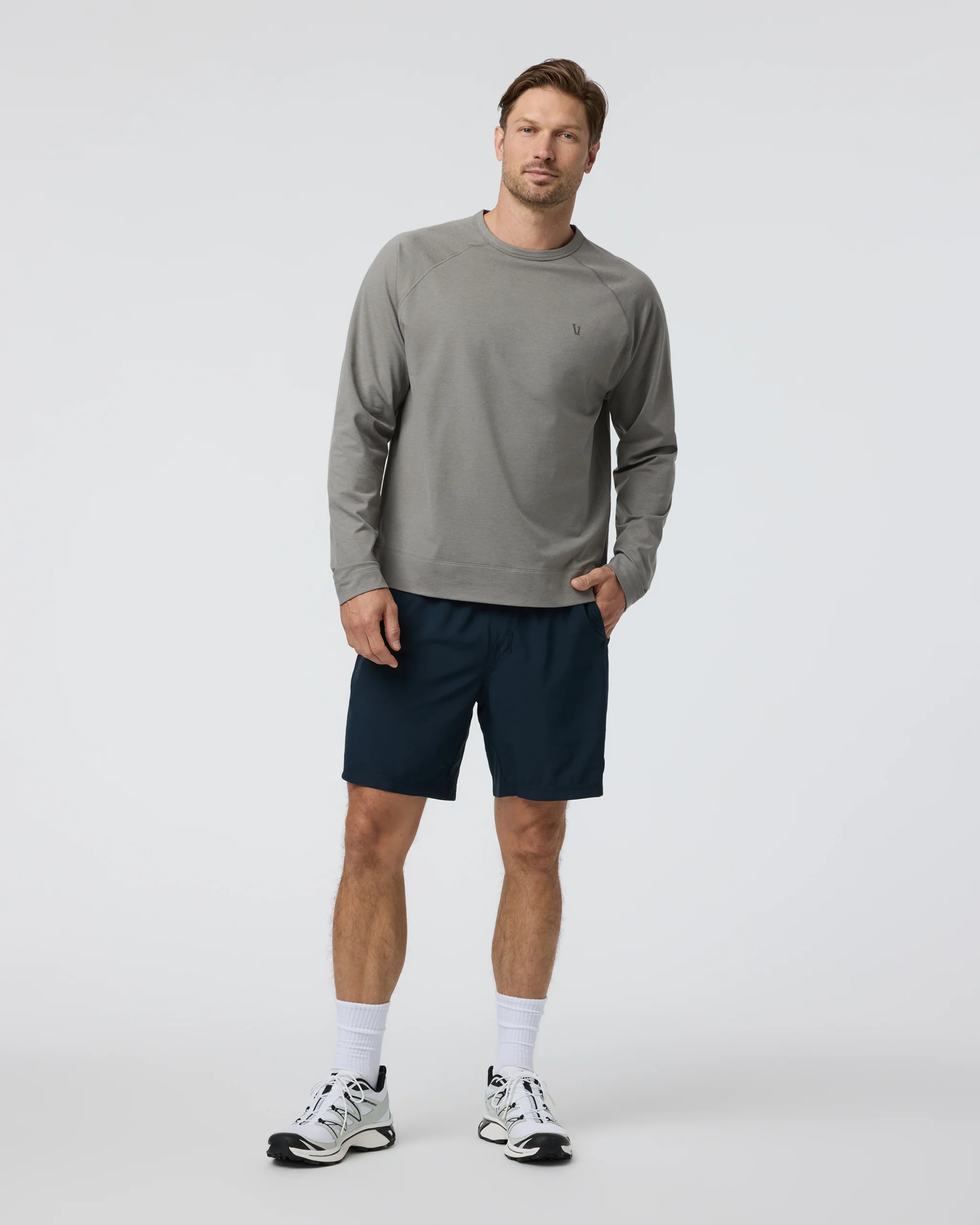 Coronado Crew | Dolomite Heather