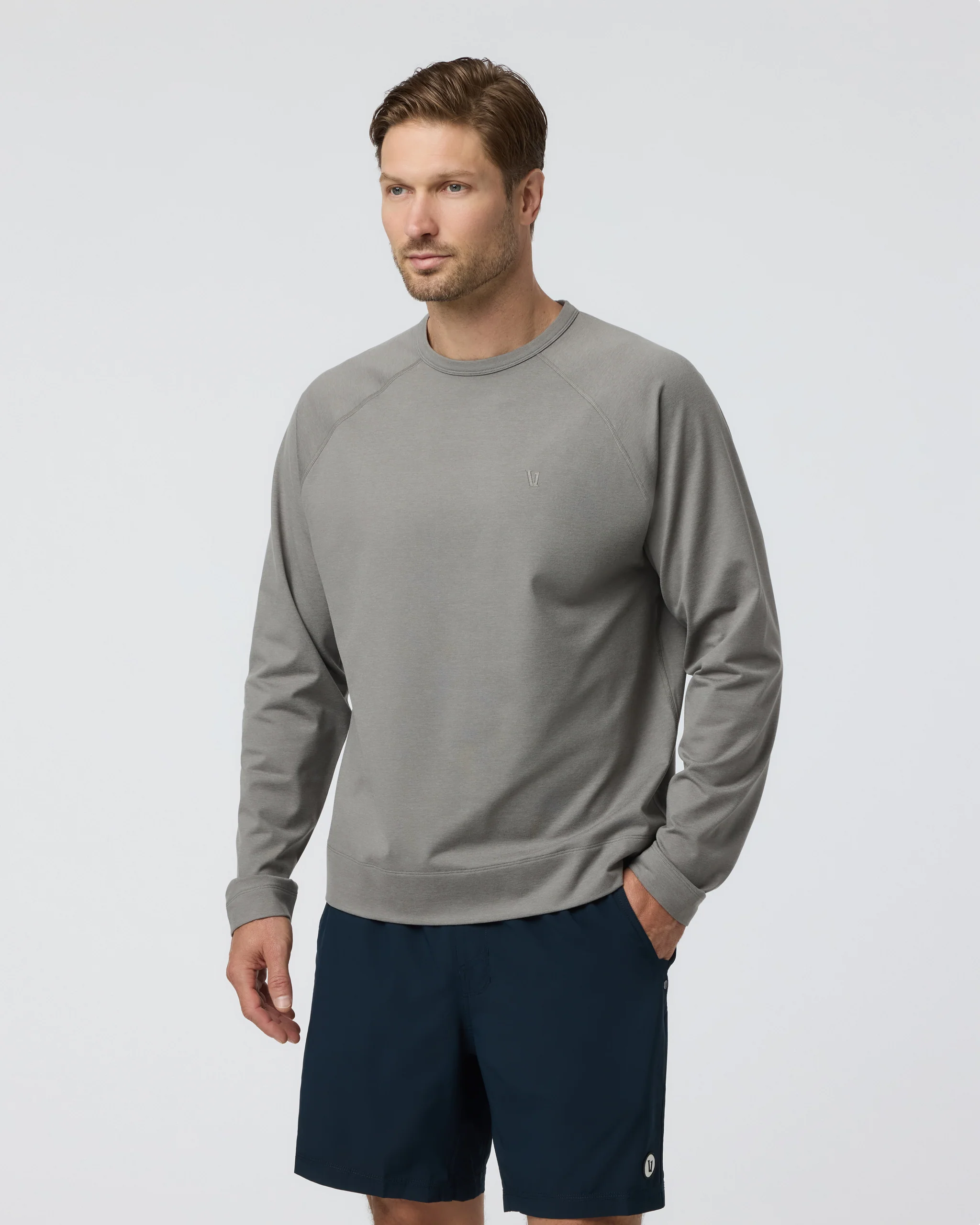 Coronado Crew | Dolomite Heather
