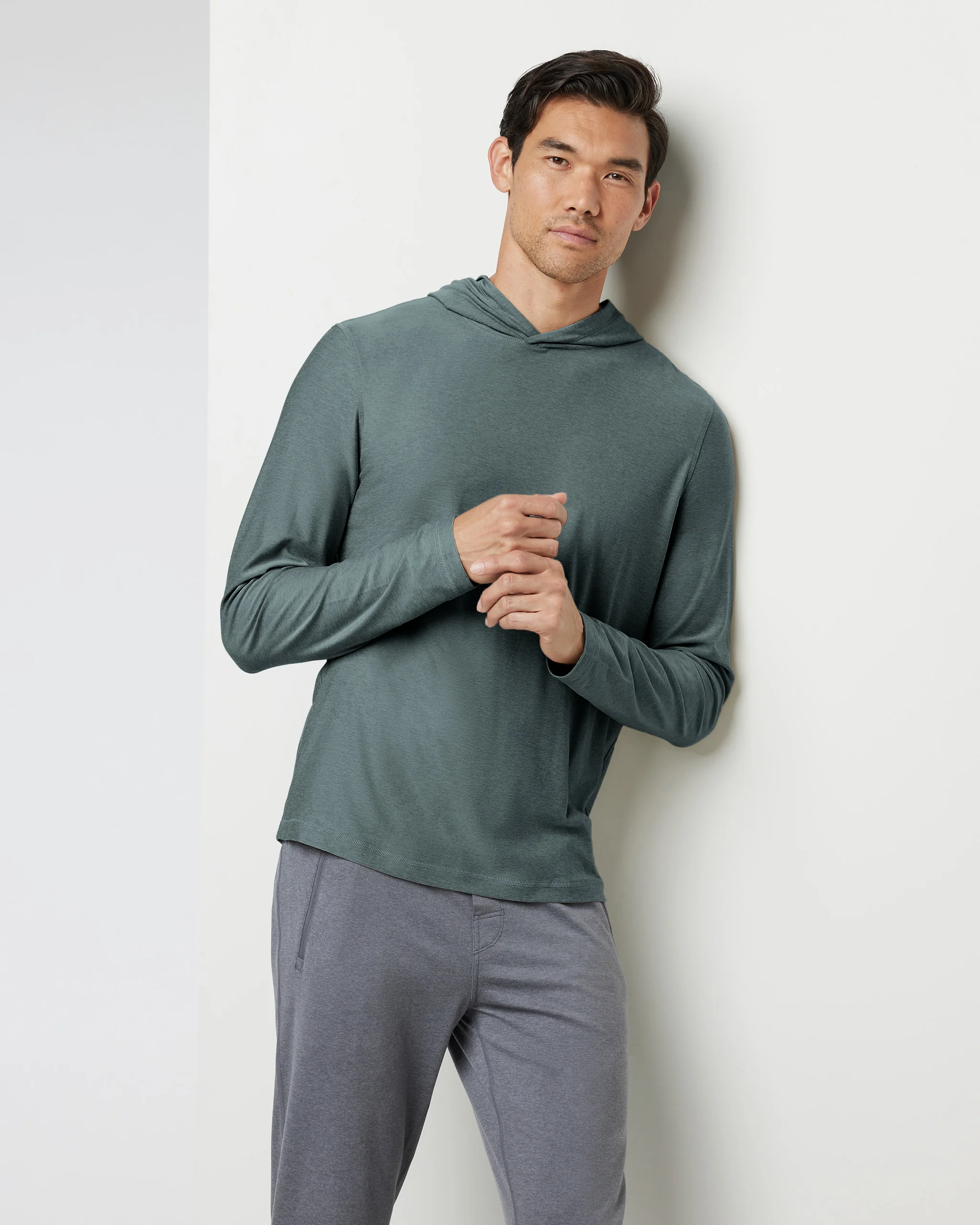 Strato Tech Hoodie | Smoked Beryl