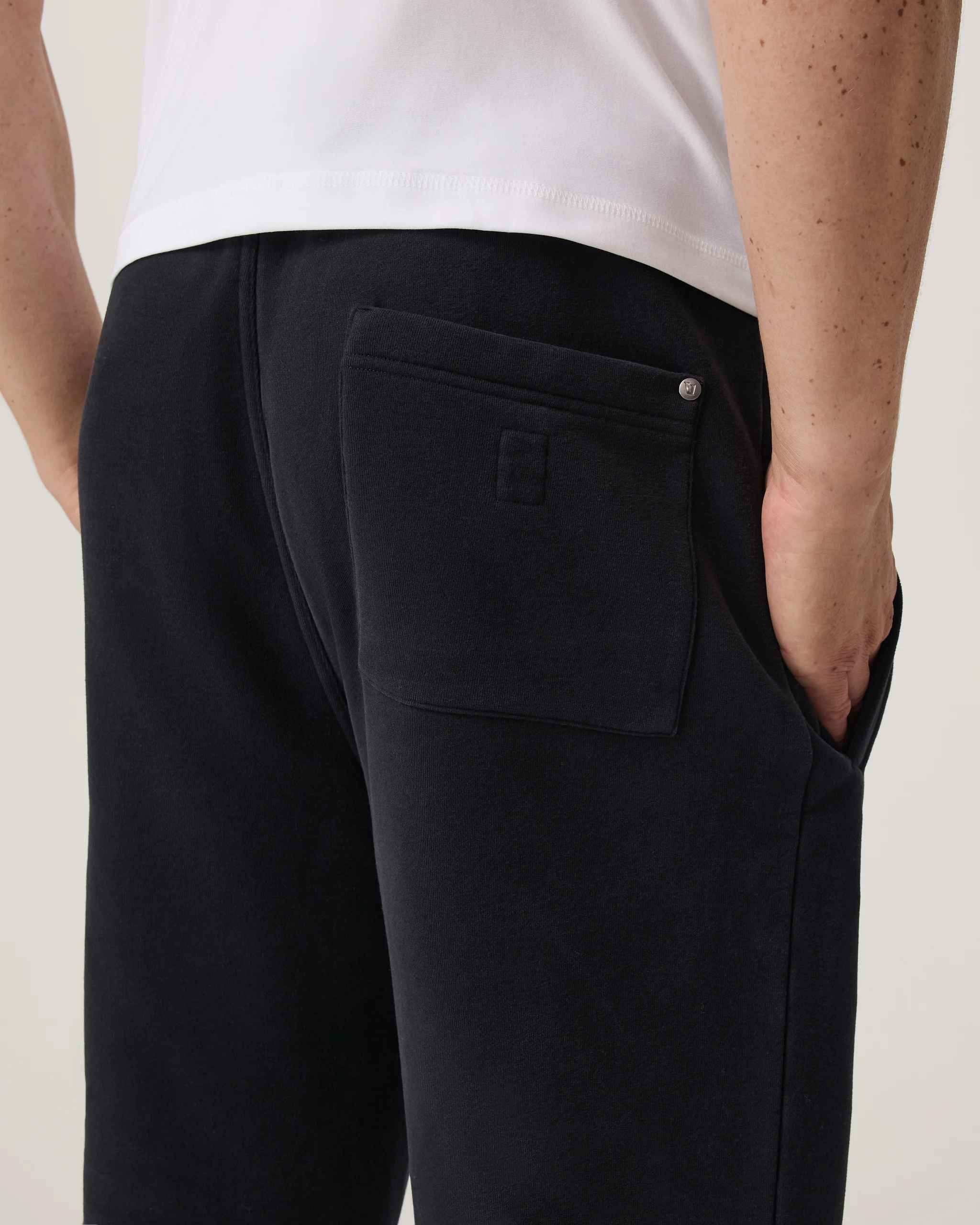 Seaside Straight Leg Sweatpant 30” | Black