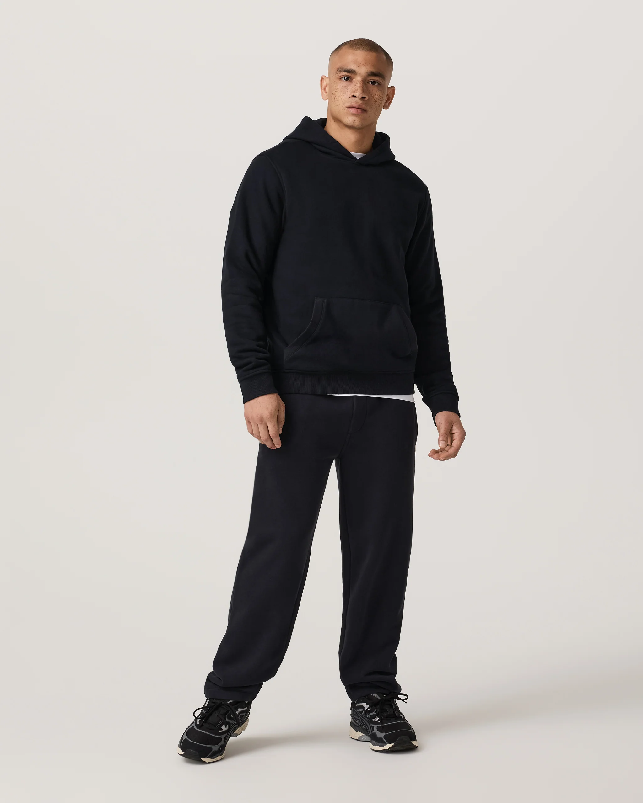 Seaside Straight Leg Sweatpant 30” | Black