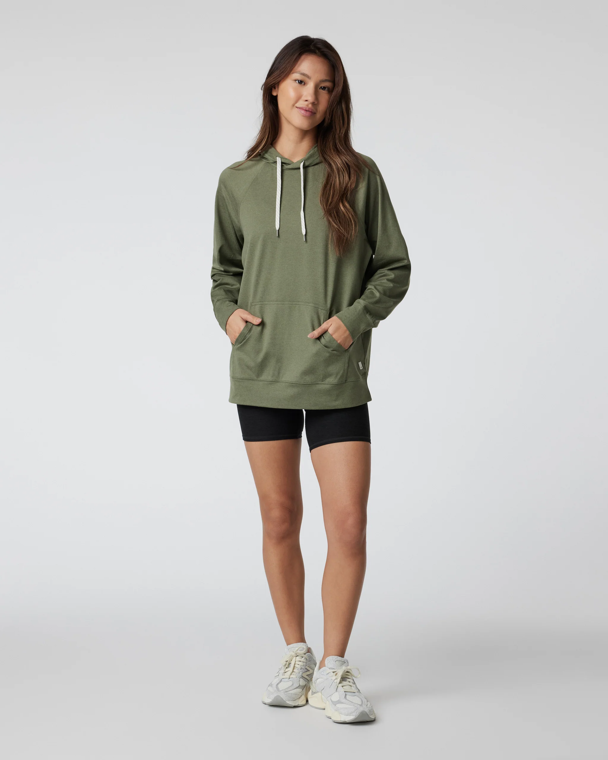 Halo Oversized Hoodie | Dark Metal Heather