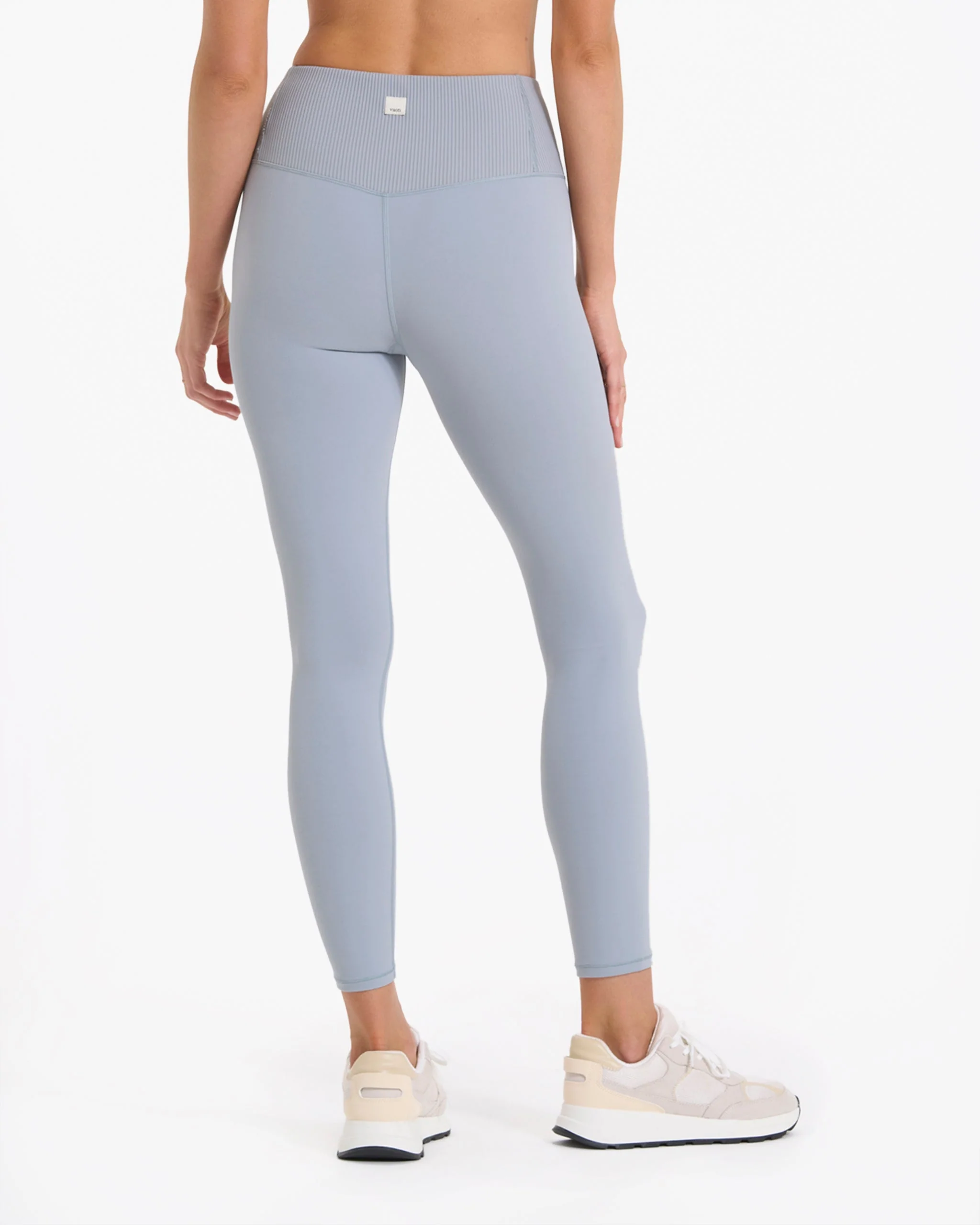 Rib Studio Legging | Light Cloud