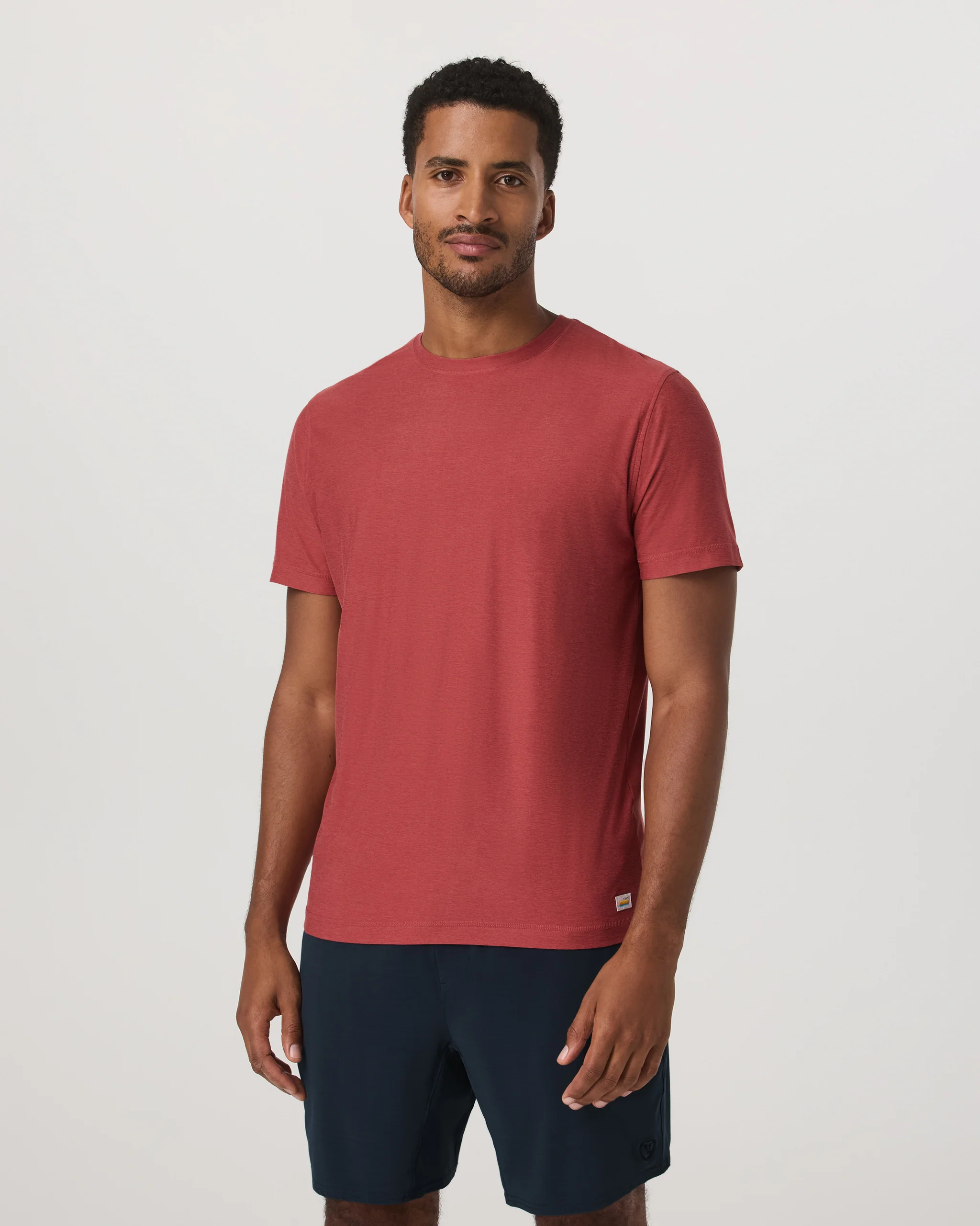 18879-strato-tech-tee-fire-heather-1.webp Strato Tech Tee | Fire Heather
