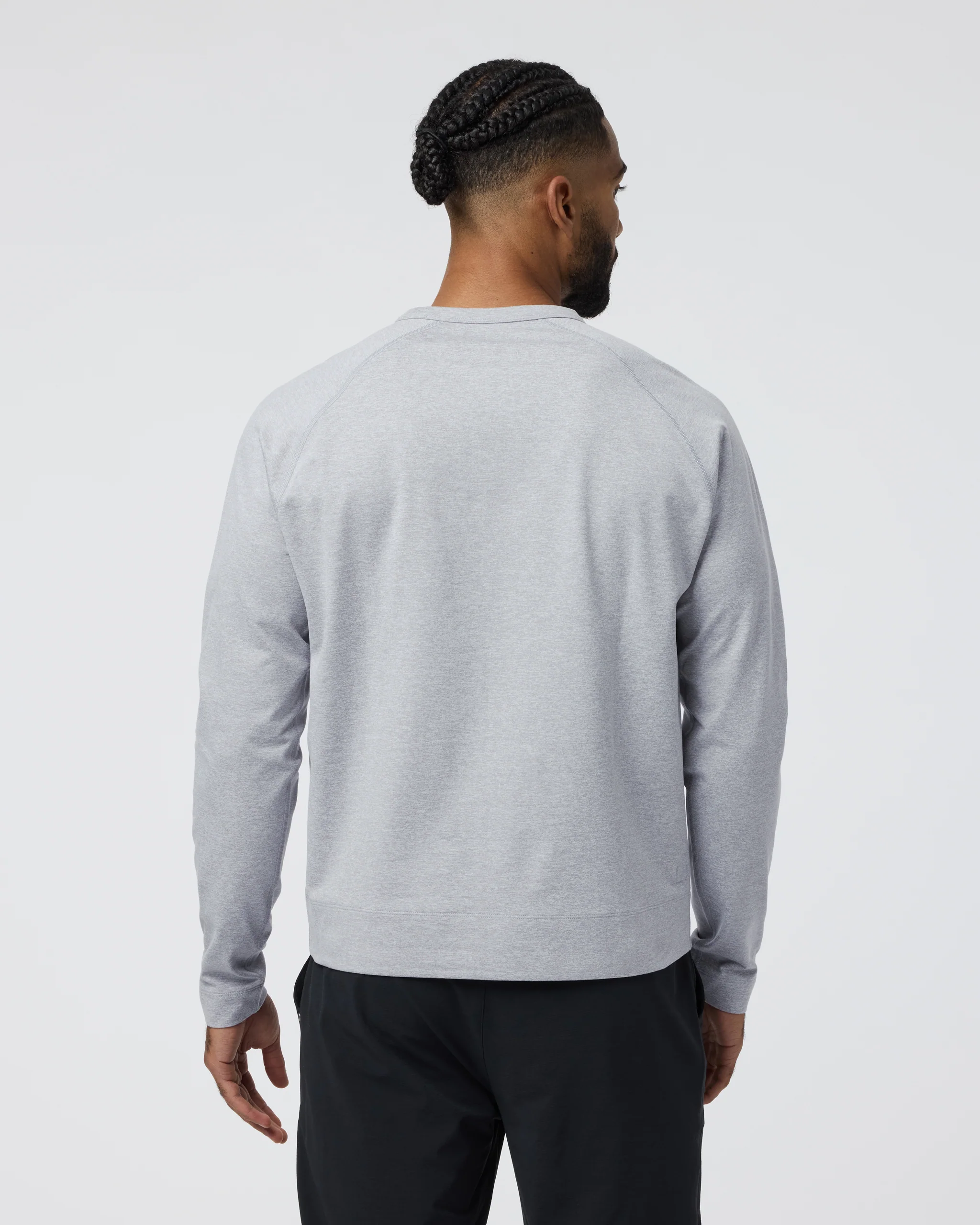 Coronado Crew | Light Heather Grey