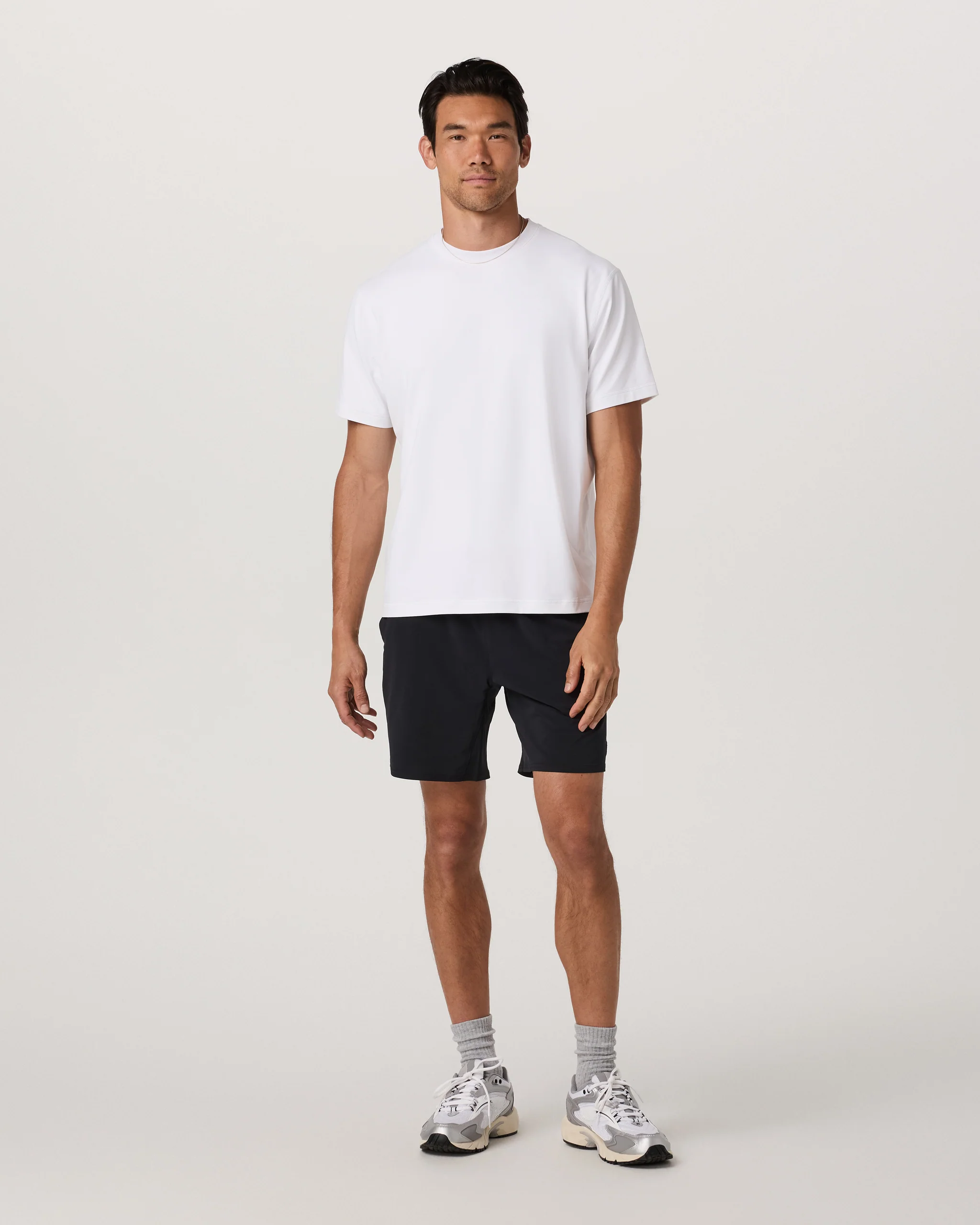 Short Sleeve Ponto Tee - Relaxed Fit | White