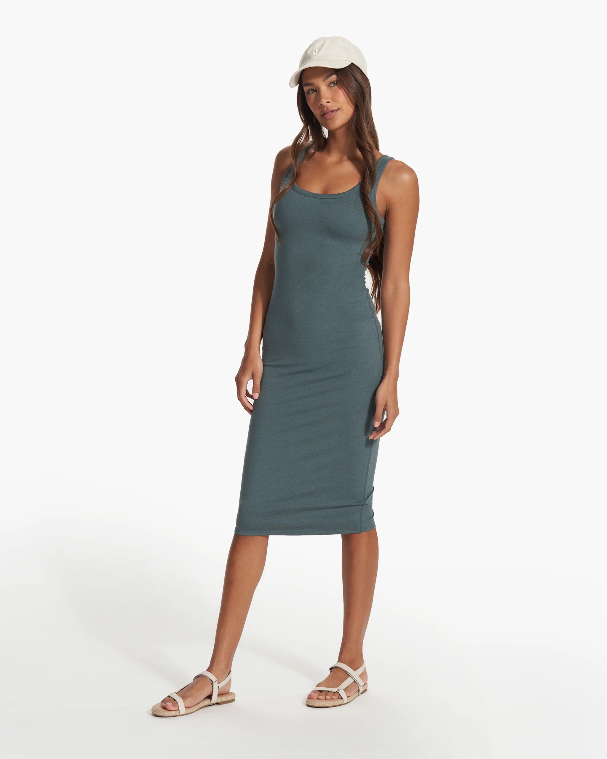 19227-halo-essential-dress-lake-heather-1.webp Halo Essential Dress | Lake Heather