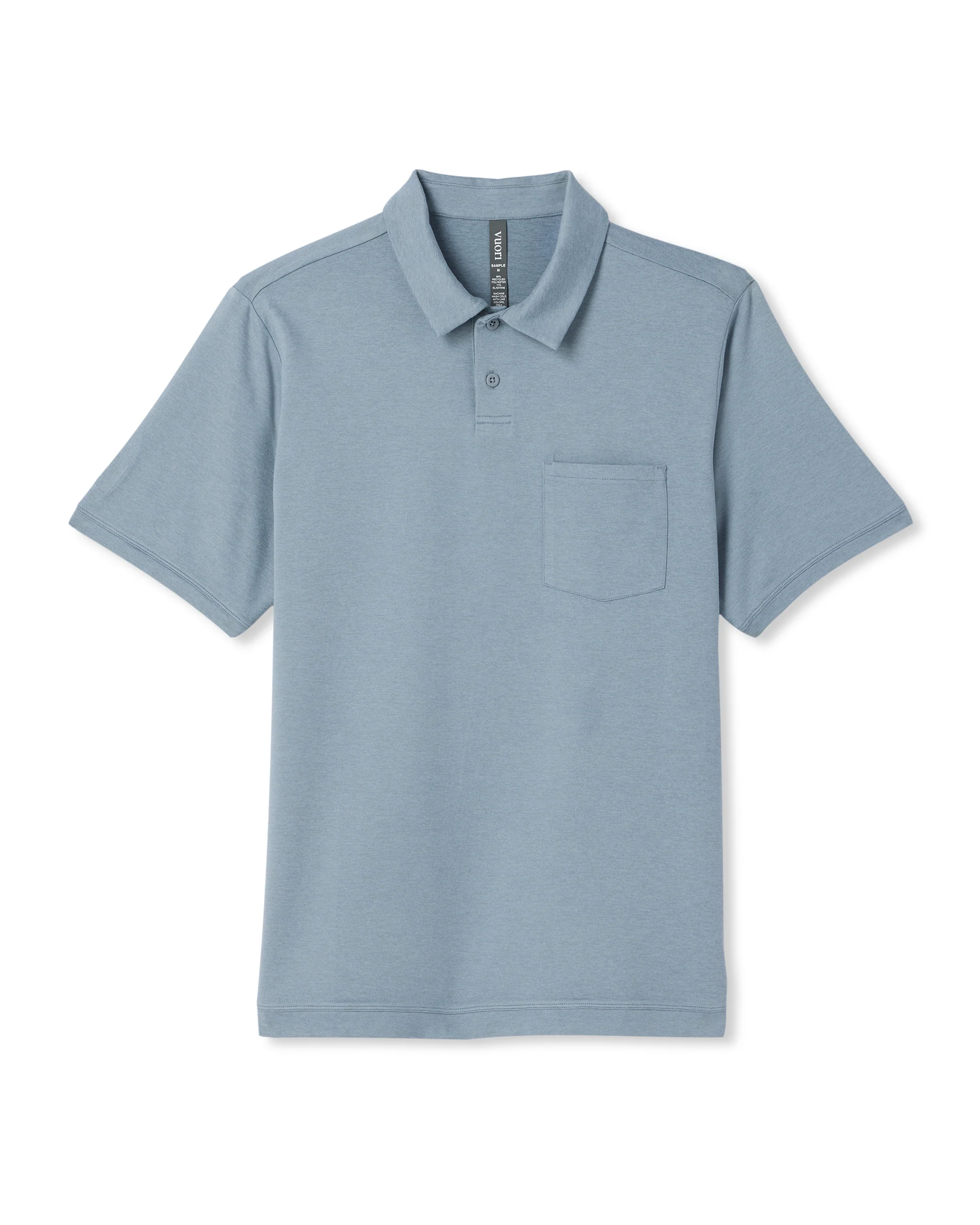 Short Sleeve Ponto Performance Polo | Flint Heather