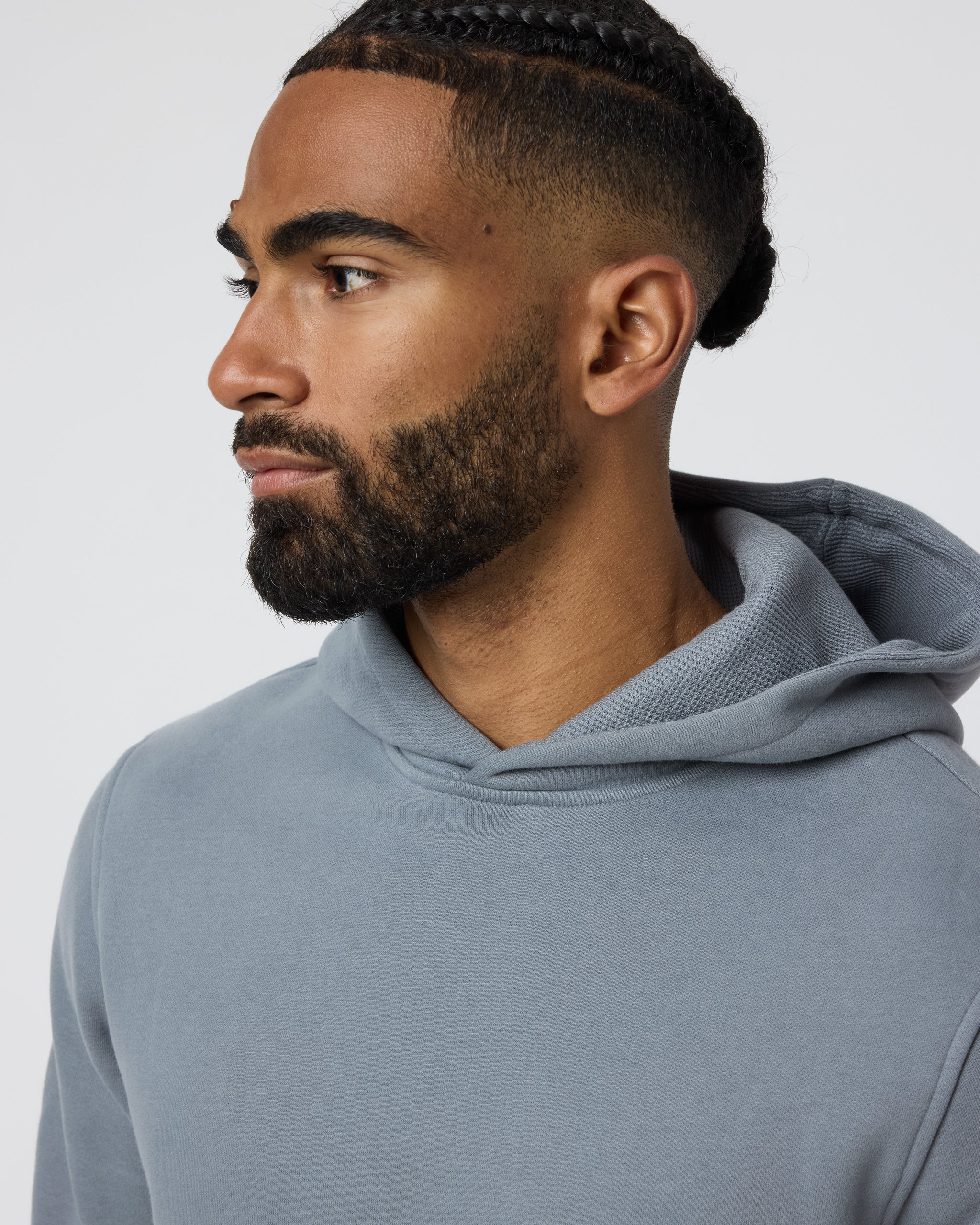 Seaside Pullover Hoodie | Dusty Blue