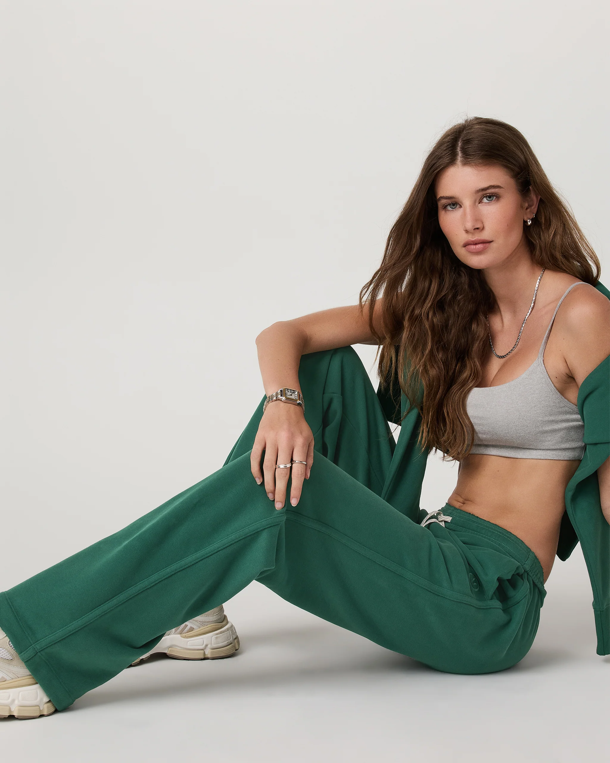 Sedona Straight Leg Sweatpant | Viridian