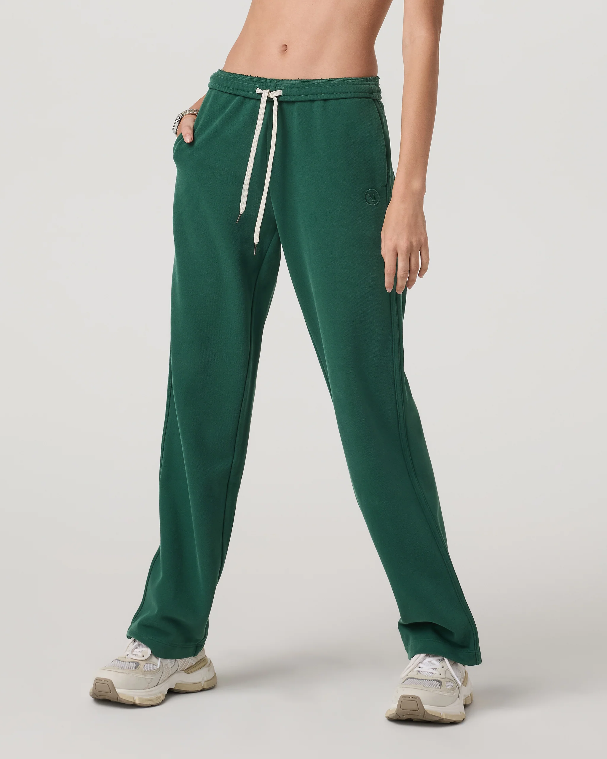 Sedona Straight Leg Sweatpant | Viridian