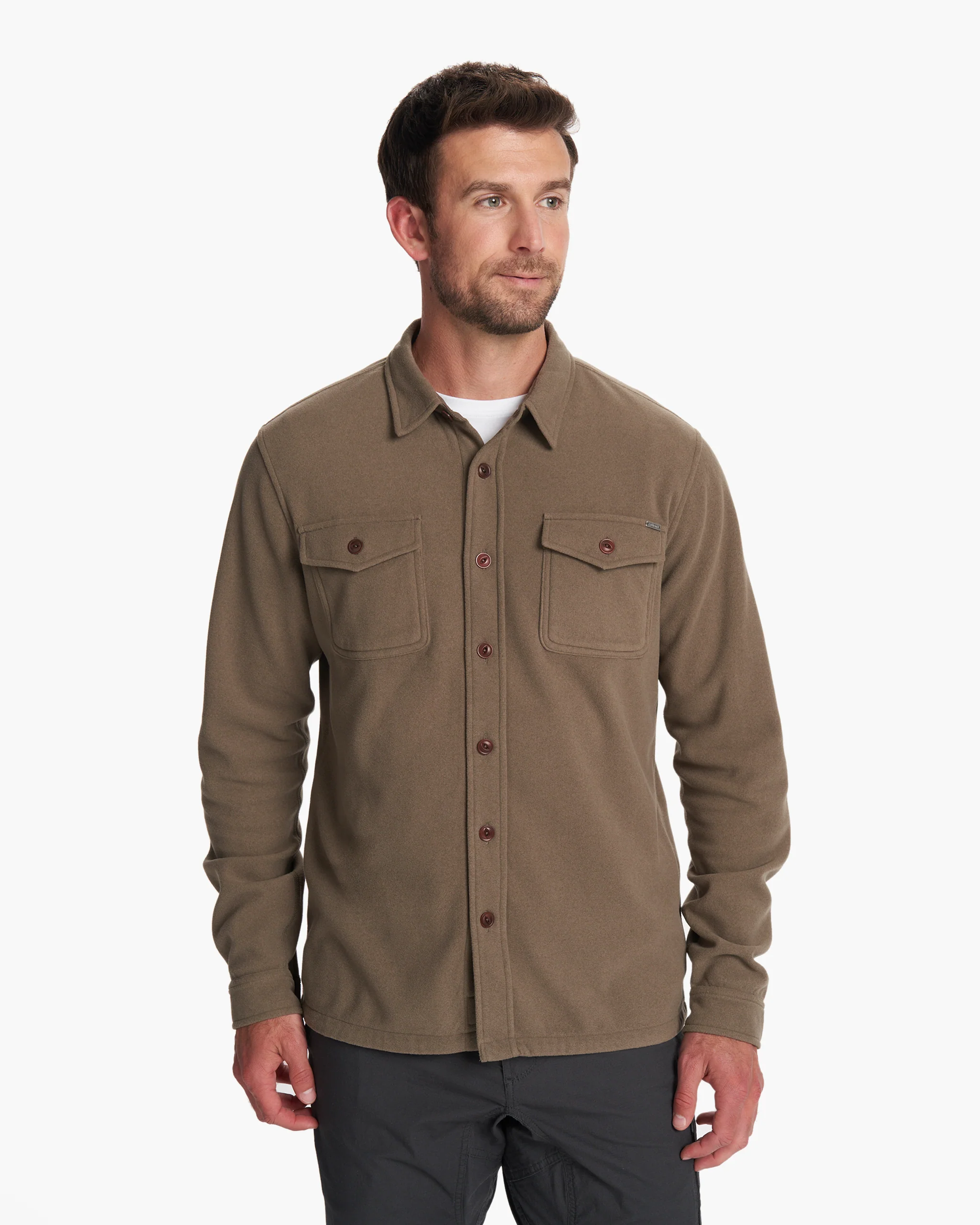 19580-aspen-shirt-jacket-greige-heather-1.webp Aspen Shirt Jacket | Greige Heather