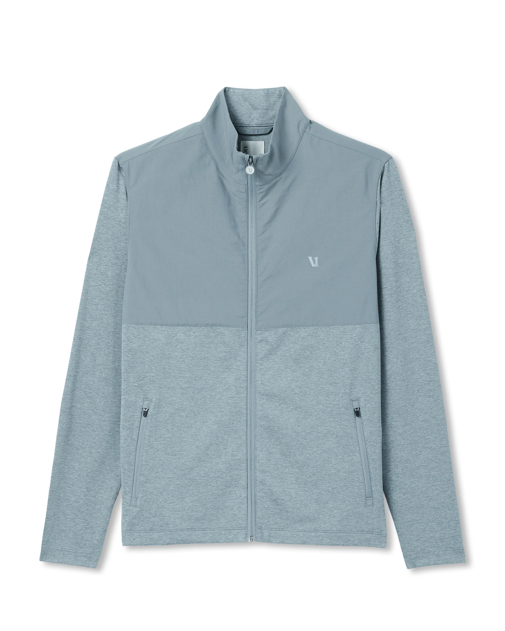 Sunday Element Track Jacket | Dusty Blue Heather