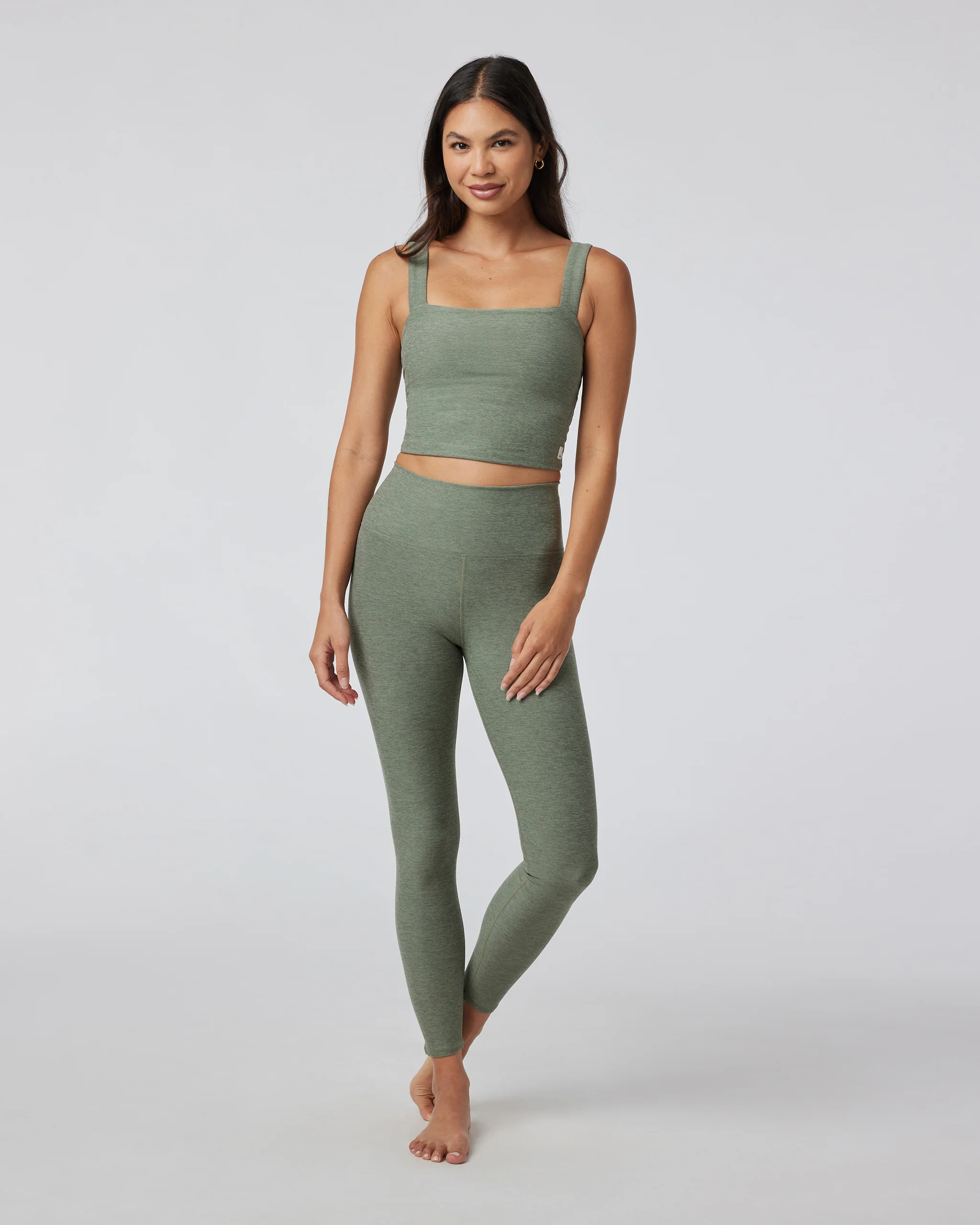 Clean Elevation Legging | Pistachio Heather