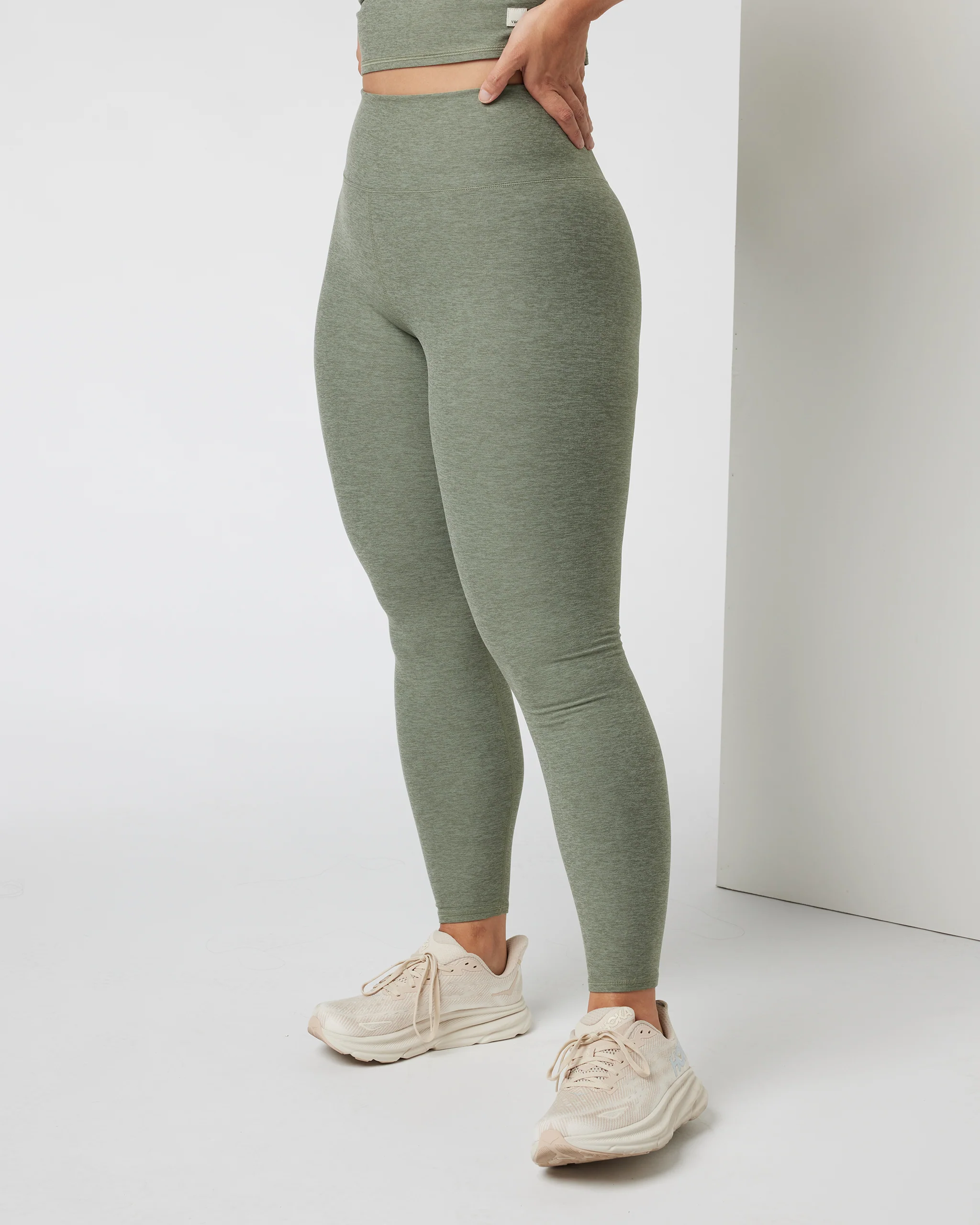 Clean Elevation Legging | Pistachio Heather