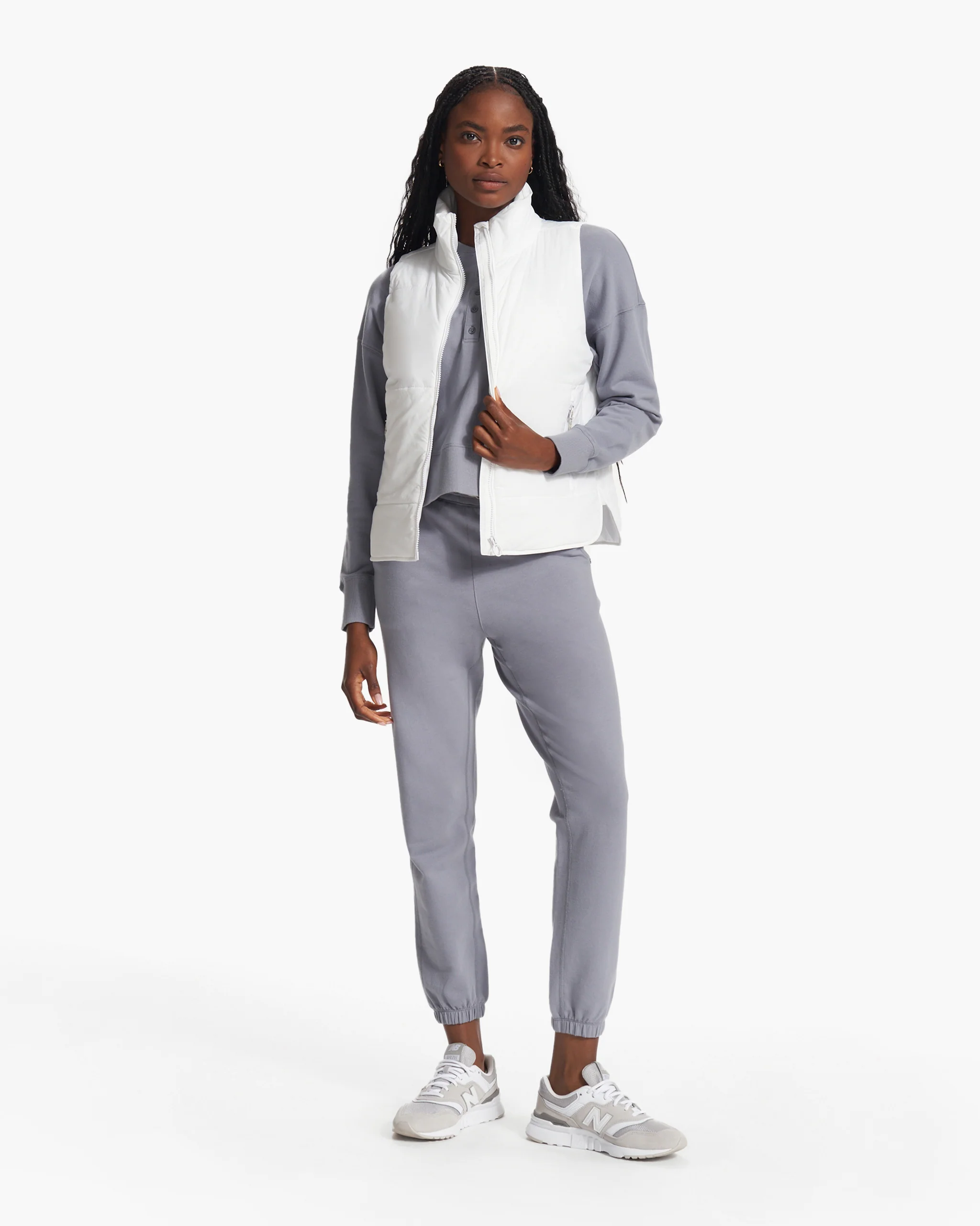 Canyon Insulated Vest | White