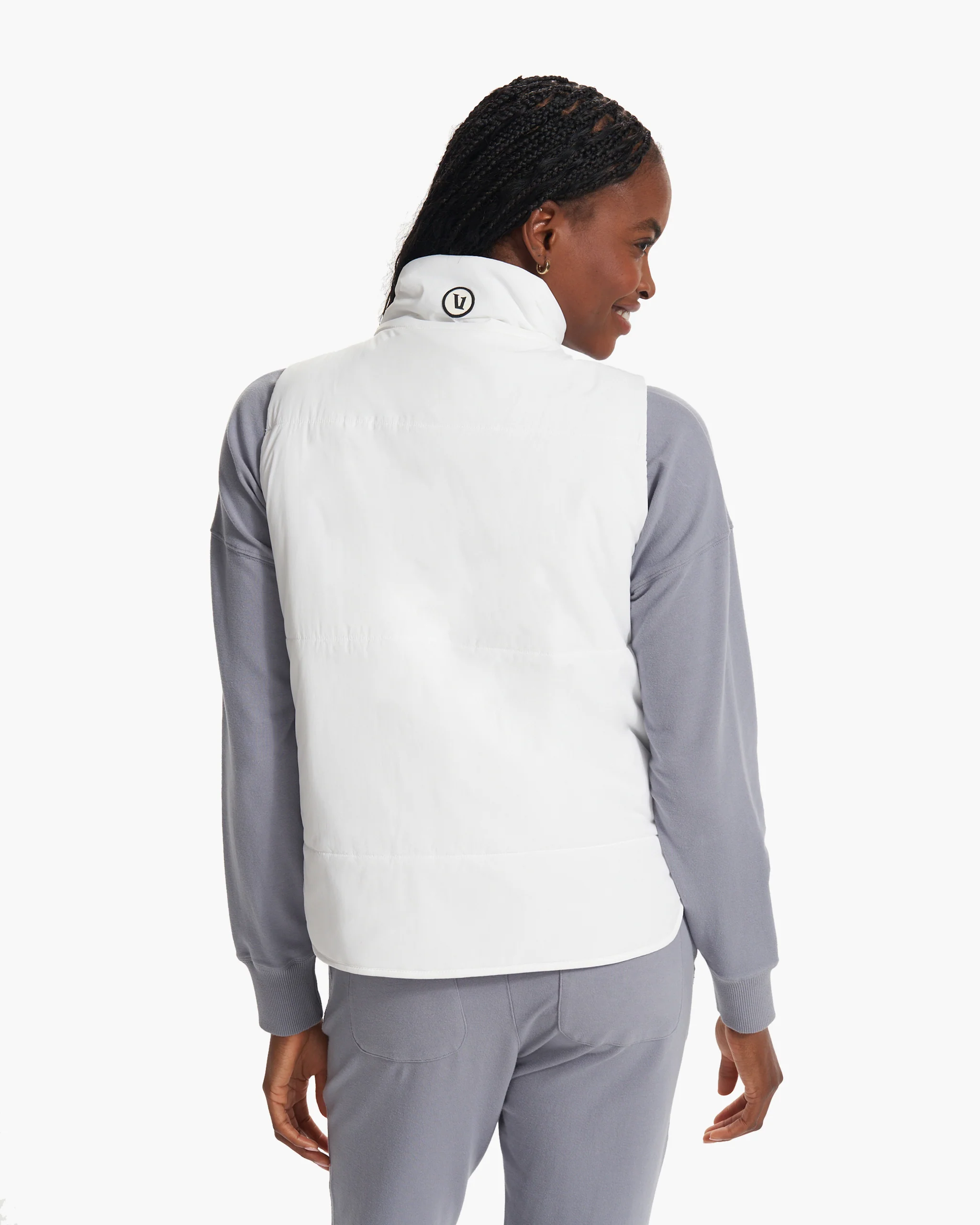 Canyon Insulated Vest | White