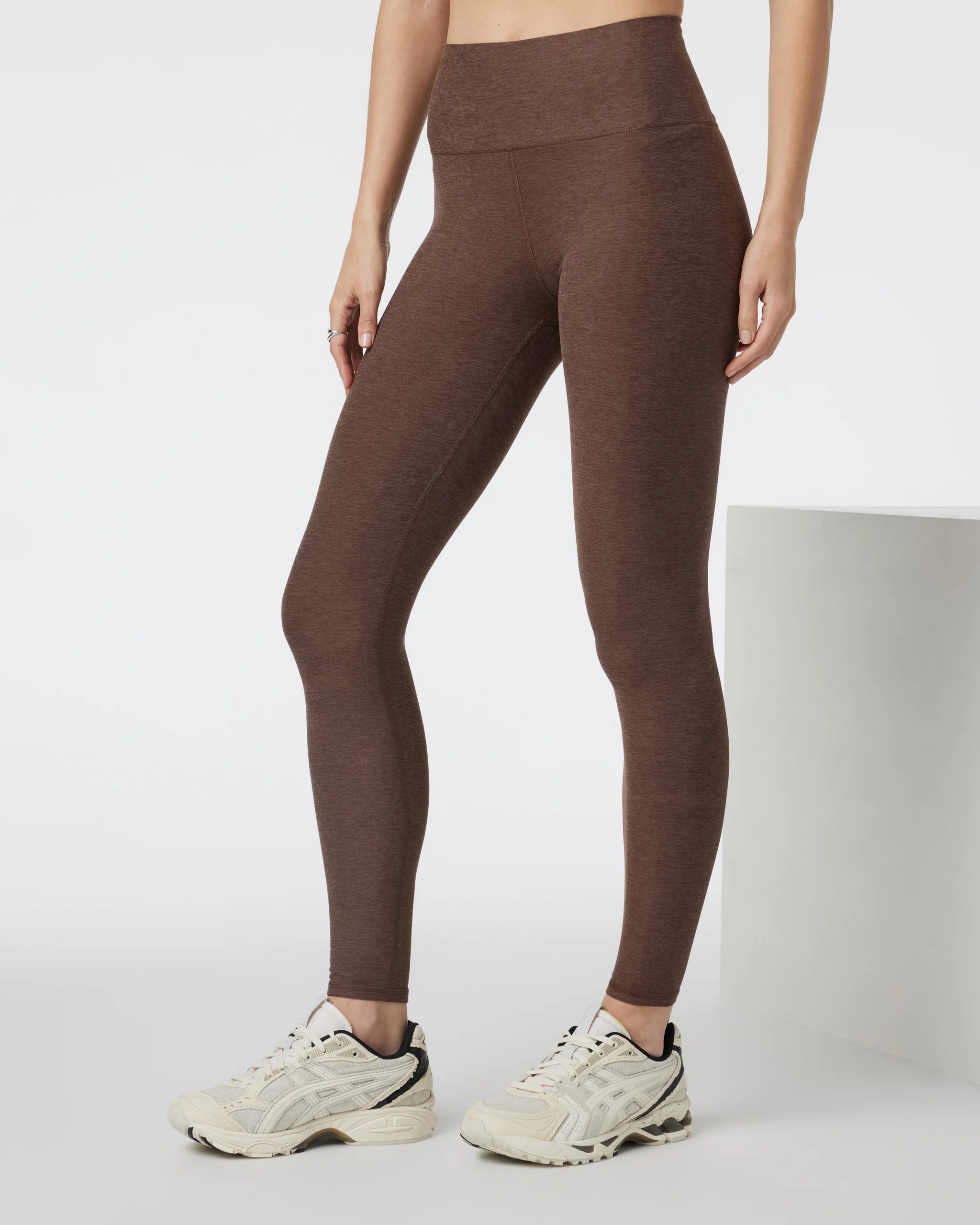 Clean Elevation Legging | Chocolate Milk Heather