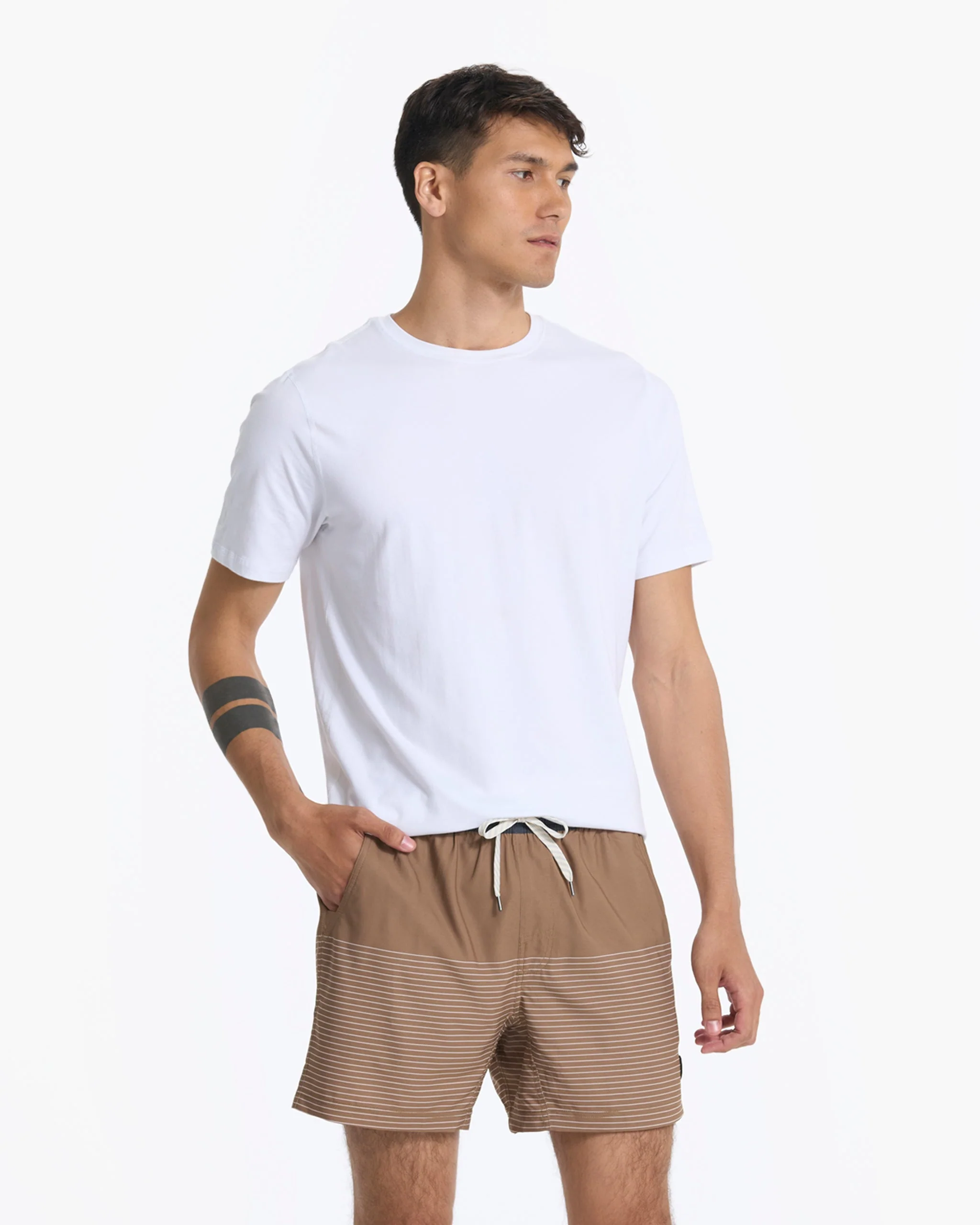 19757-kore-short-lined-5-camel-stripe-1.webp Kore Short Lined 5" | Camel Stripe