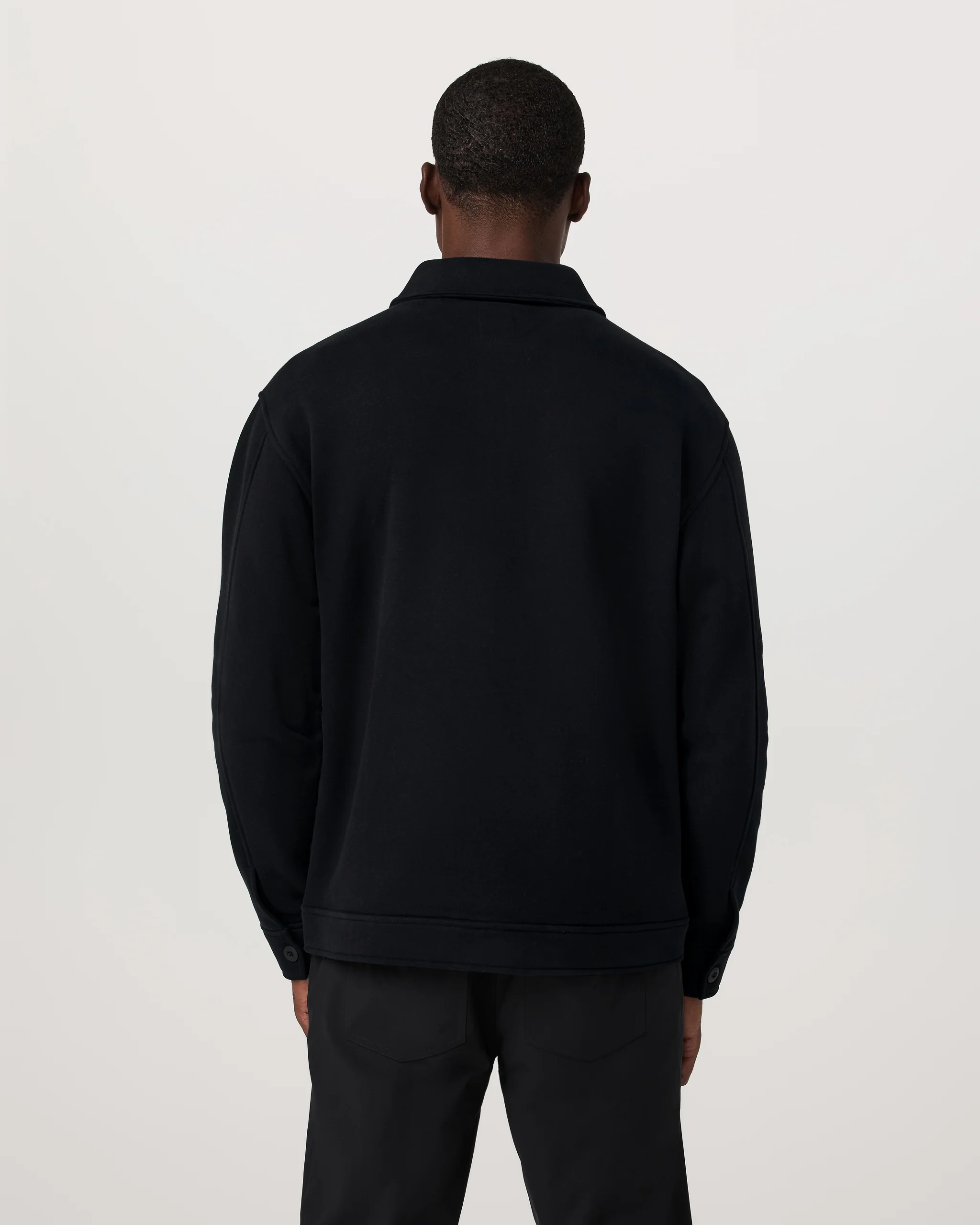 Seaside Shirt Jacket | Black