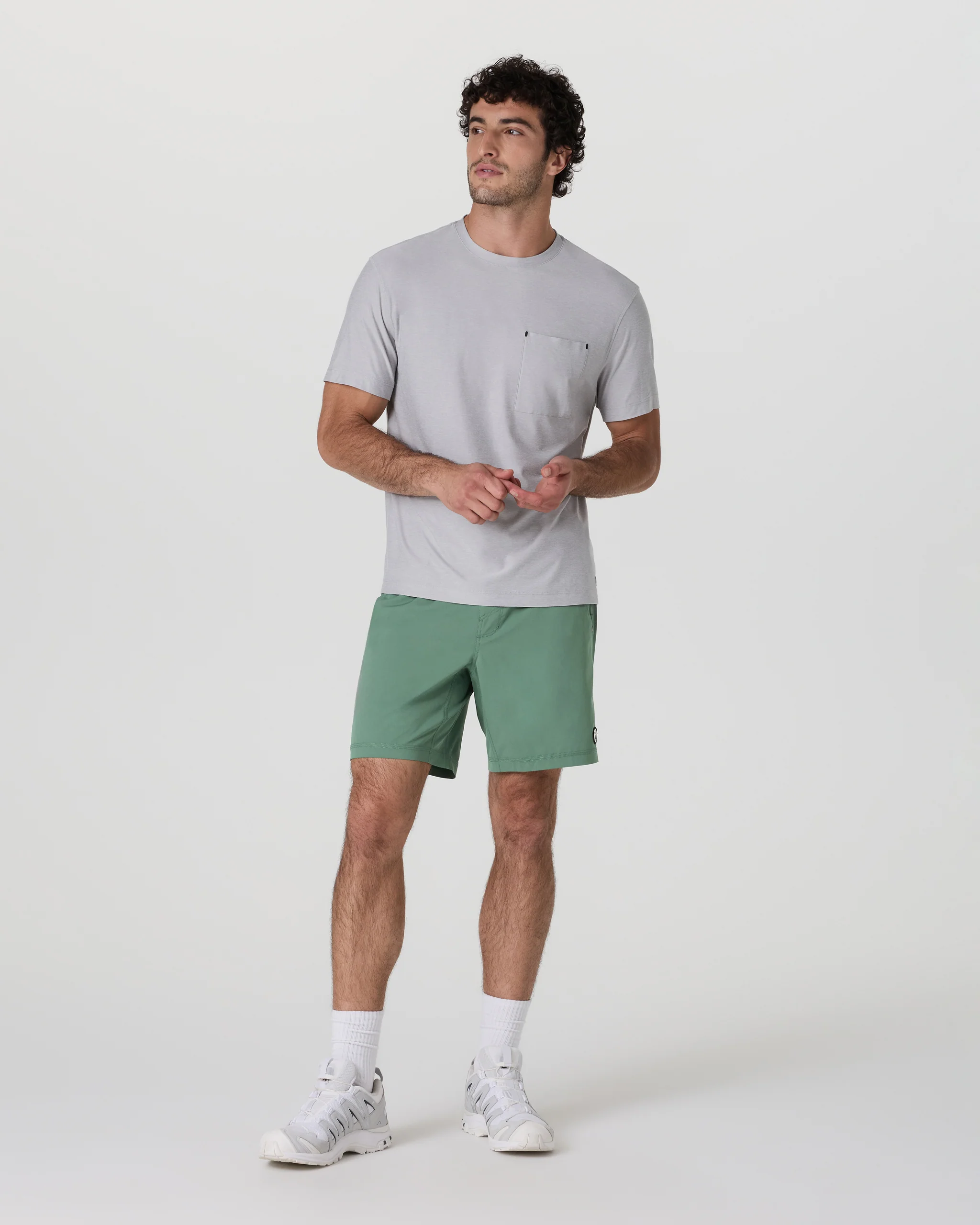 20027-kore-short-unlined-7-hedge-green-3.webp Kore Short Unlined 7" | Hedge Green