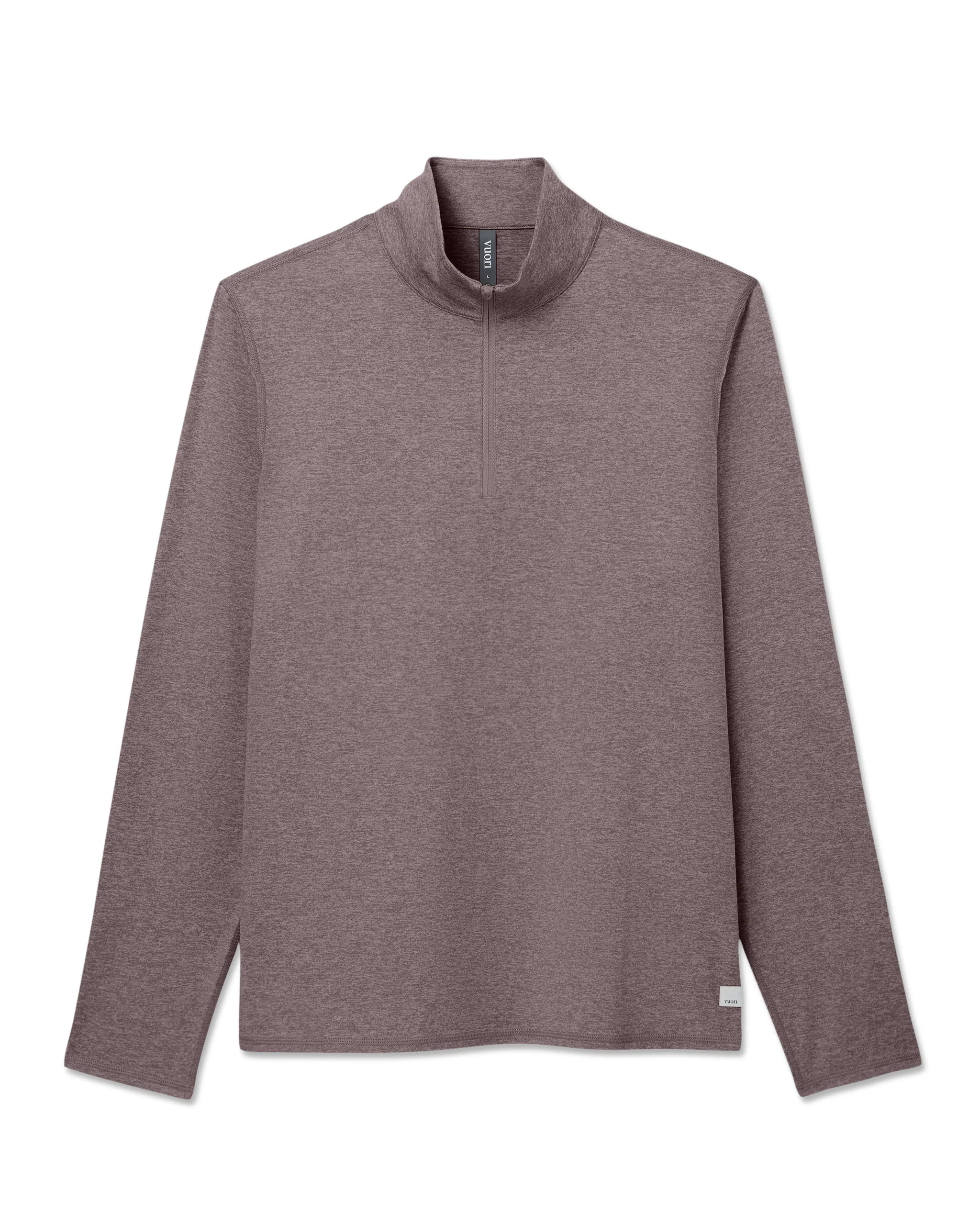 Ponto Half Zip Mock Neck | Huckleberry Heather