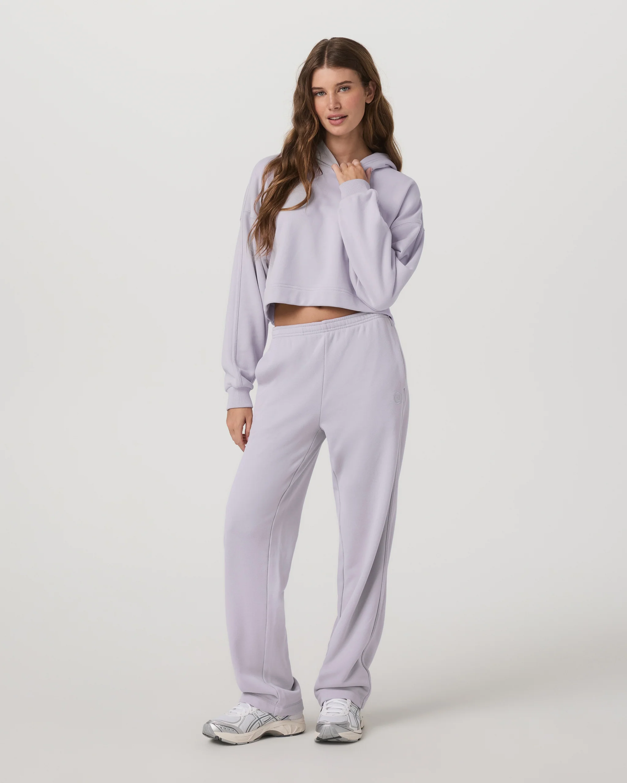 Sedona Straight Leg Sweatpant | Lavender Ice