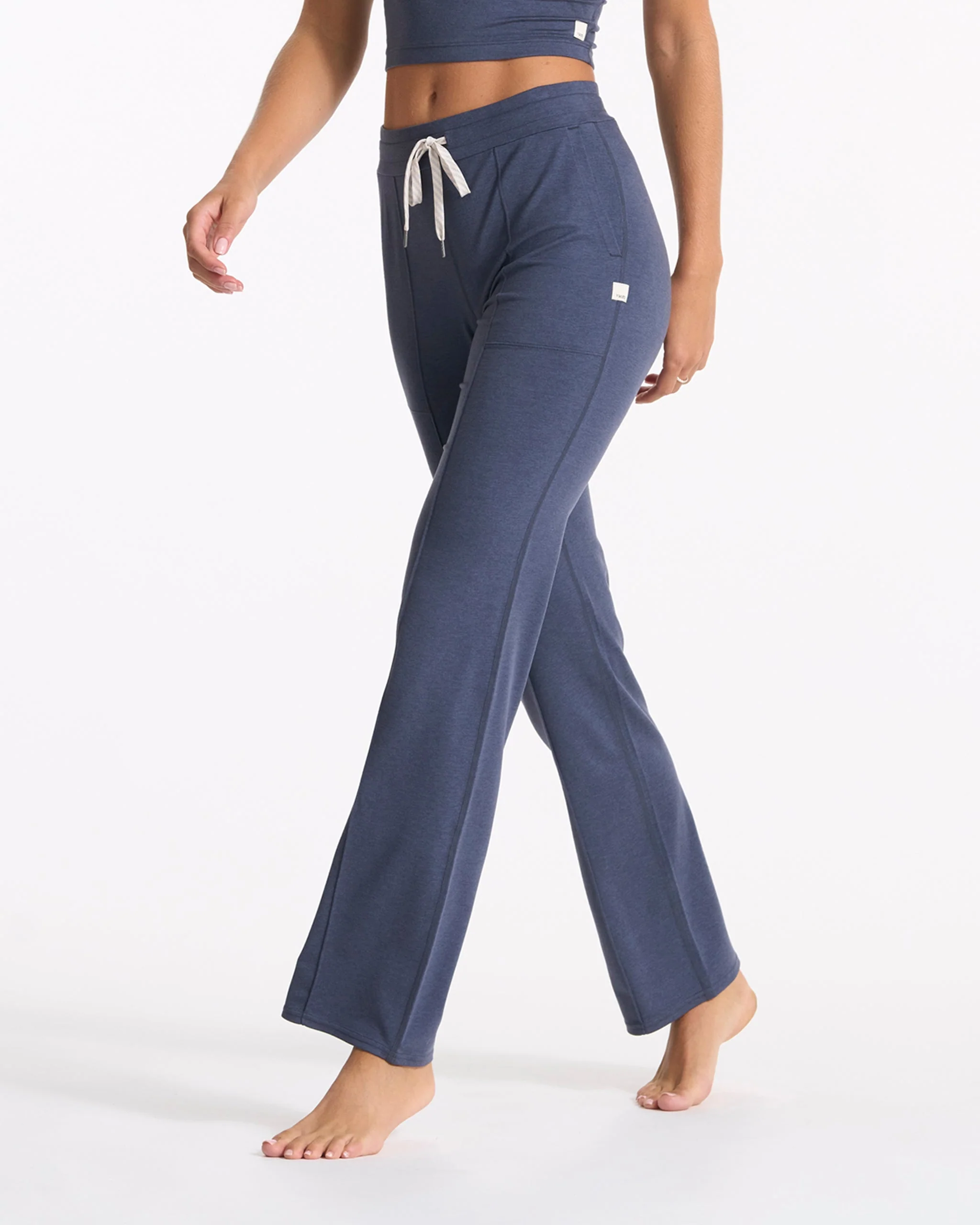Halo Wide Leg Flare | Azure Heather