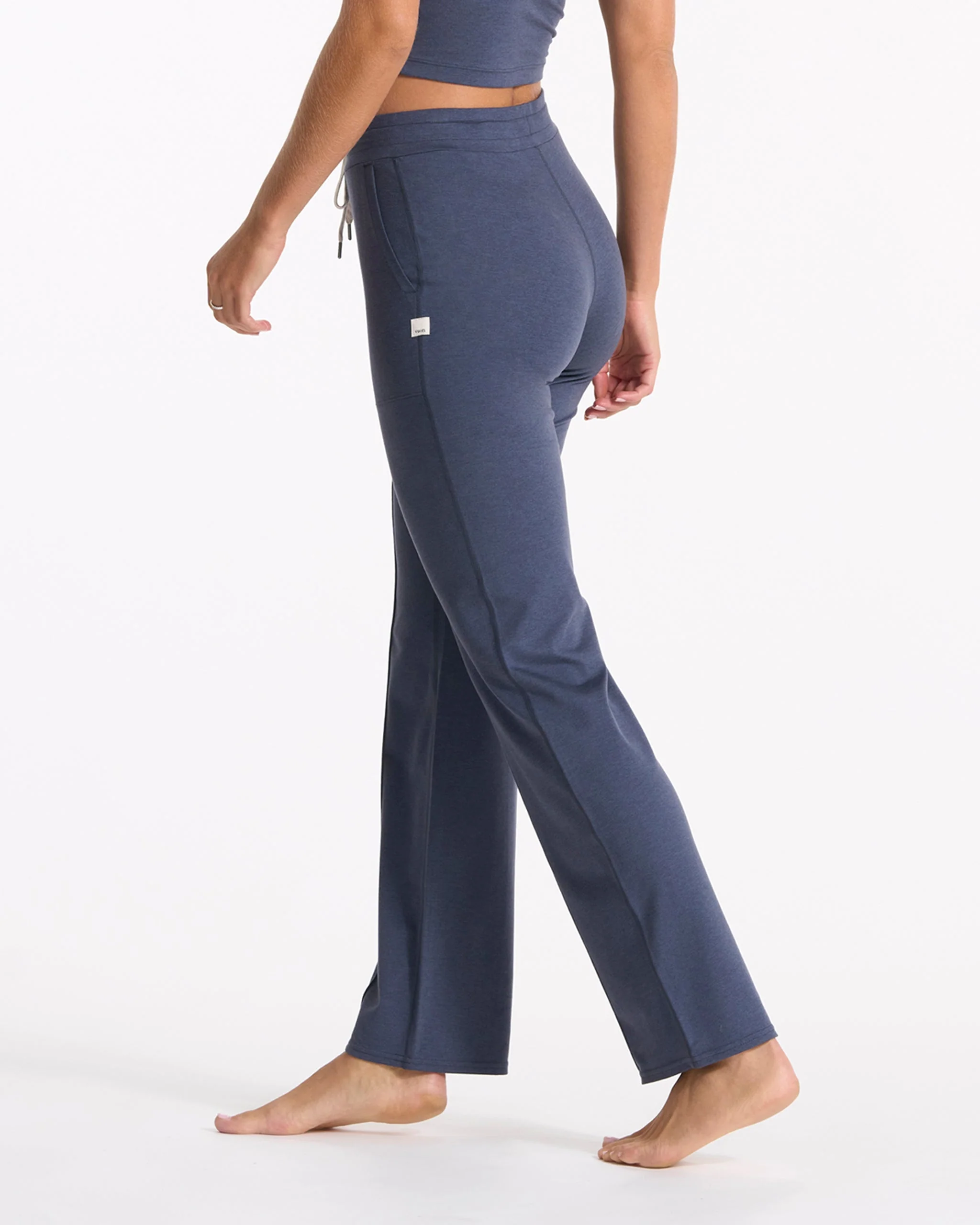 Halo Wide Leg Flare | Azure Heather