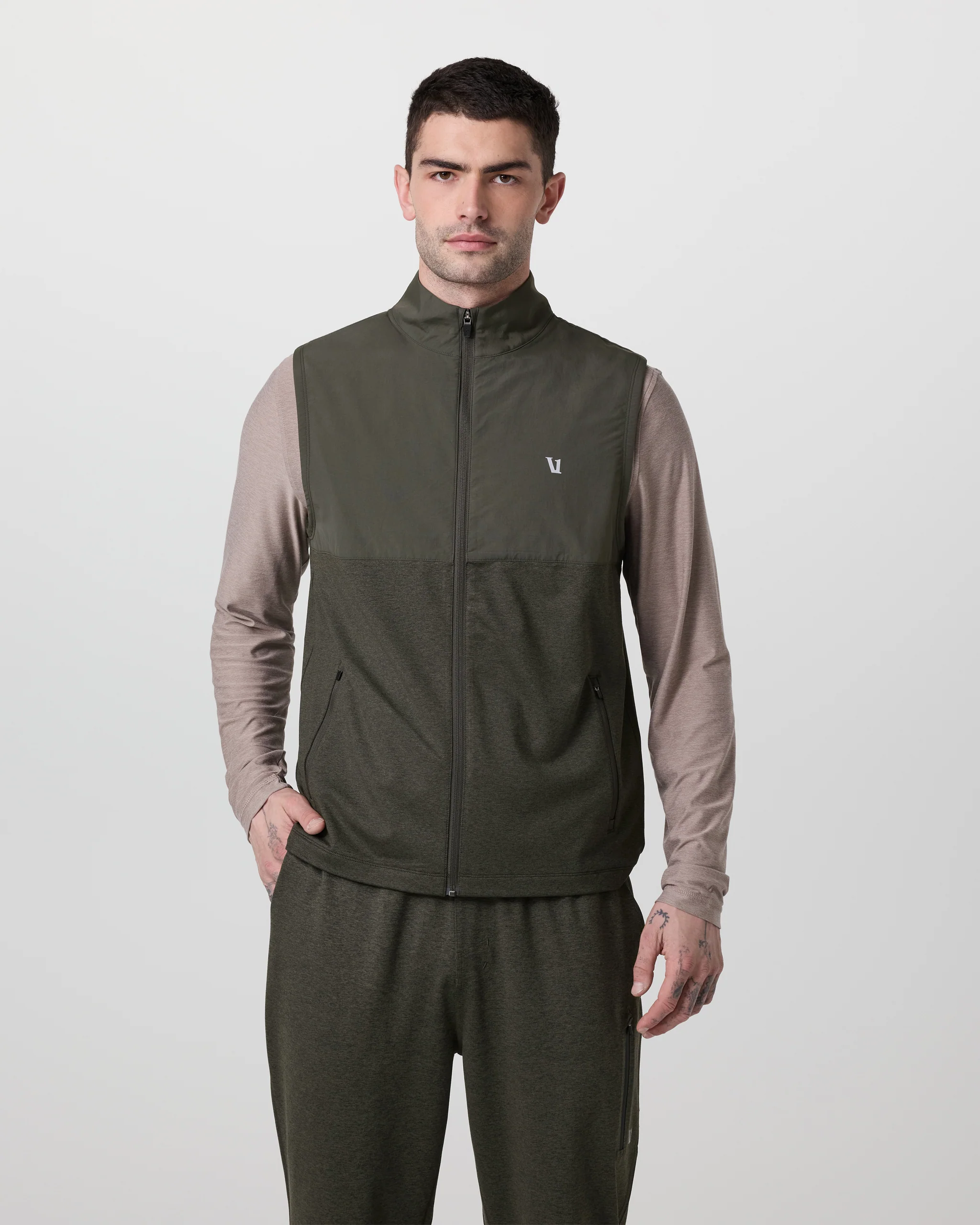 Sunday Element Vest | Kale Heather